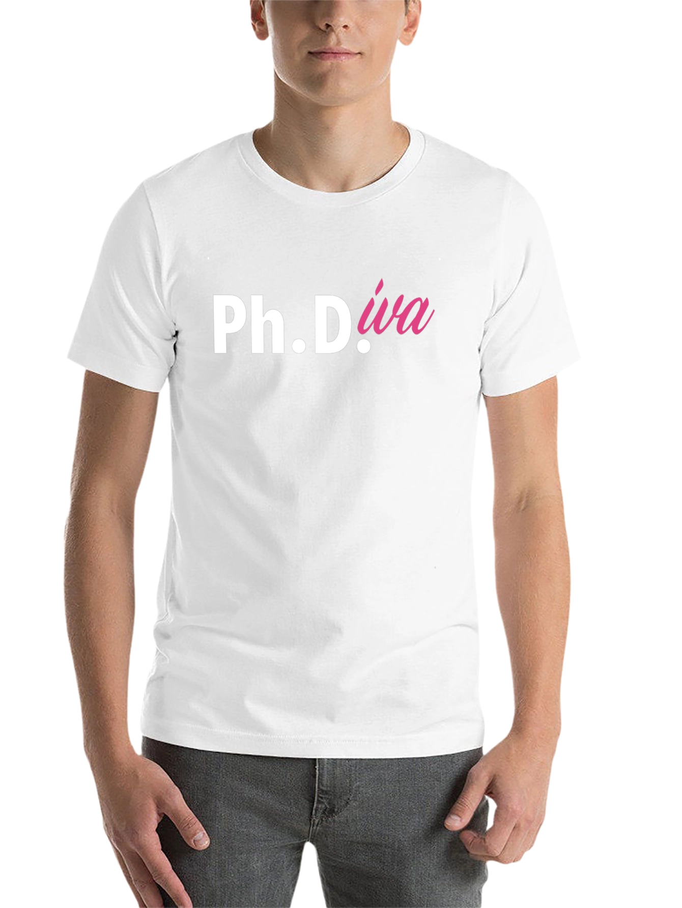 Black Ph.Diva Graphic Tee - Smart & Stylish view 14