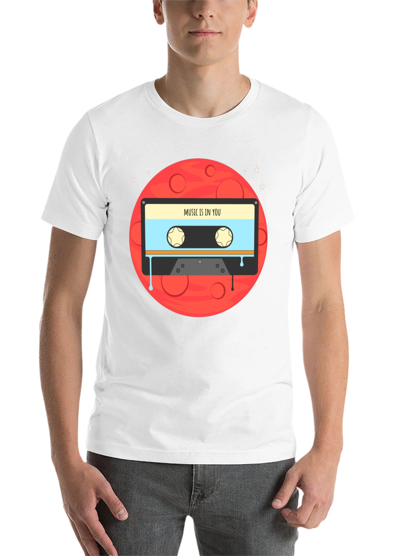 Black Music In You Cassette Graphic Tee view 14
