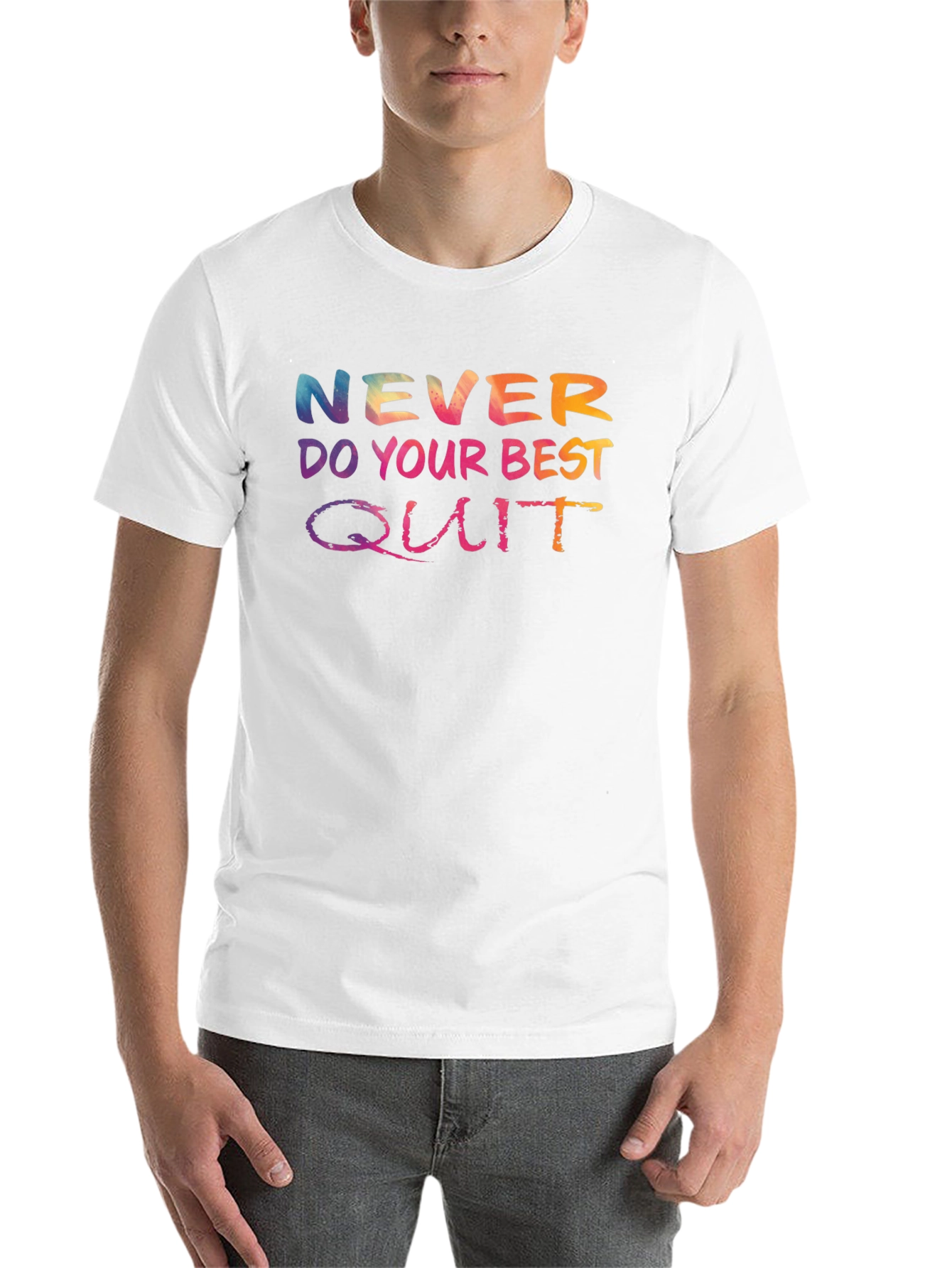 Black Never Do Your Best, Quit T-Shirt view 14