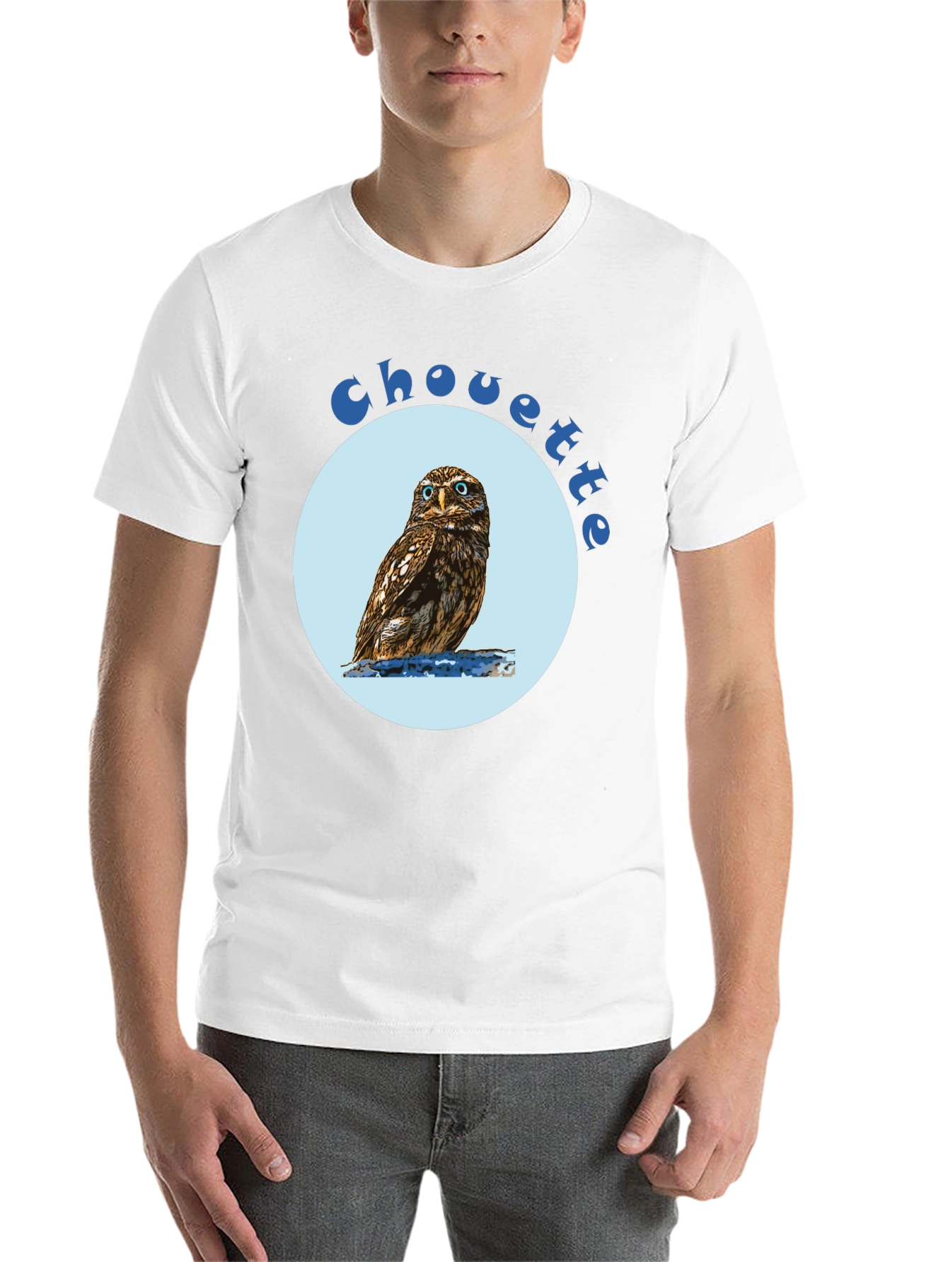 Black Chouette Owl Graphic Tee view 14