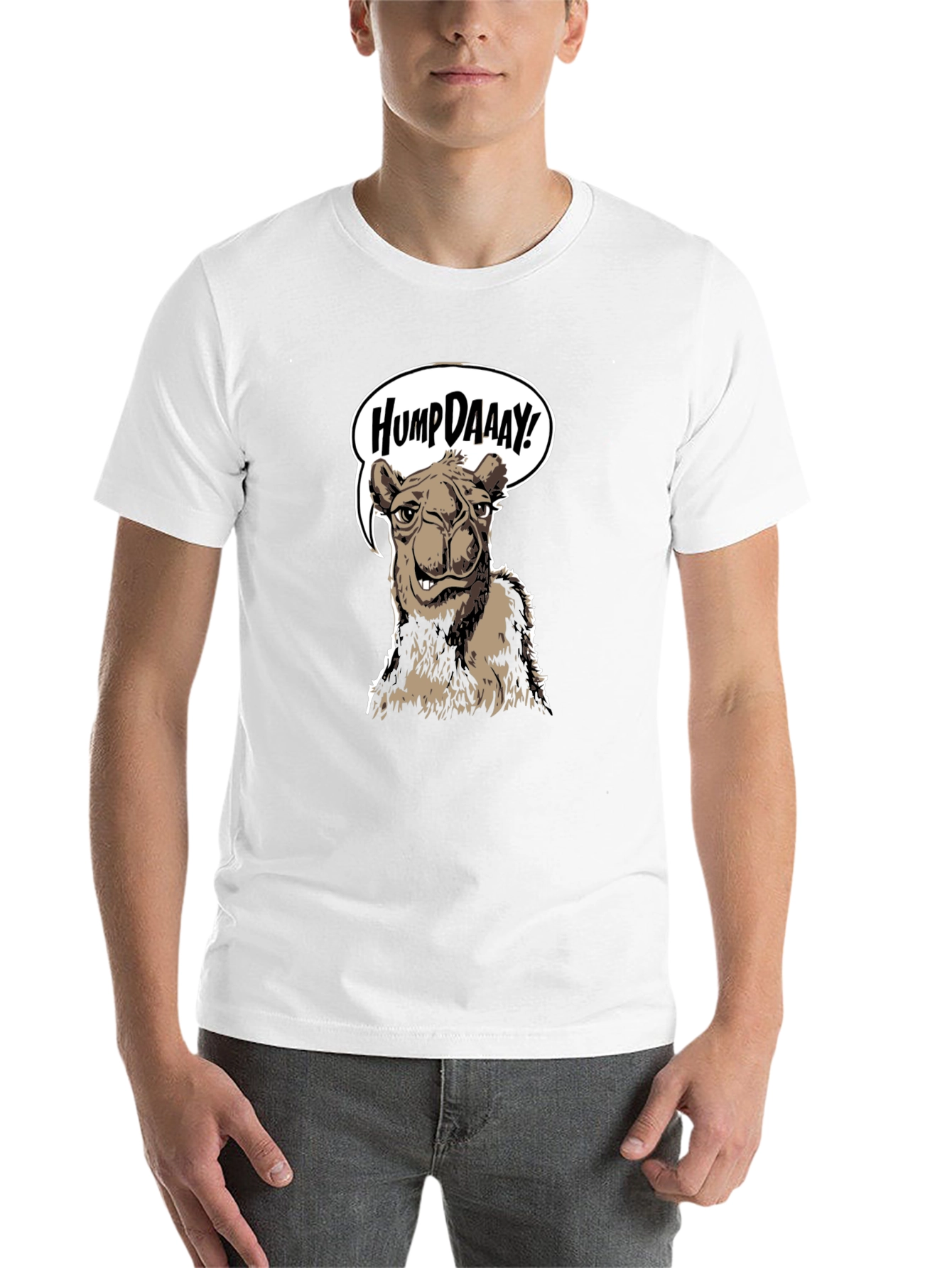Black Hump Daaay Camel Graphic T-Shirt - Black view 14