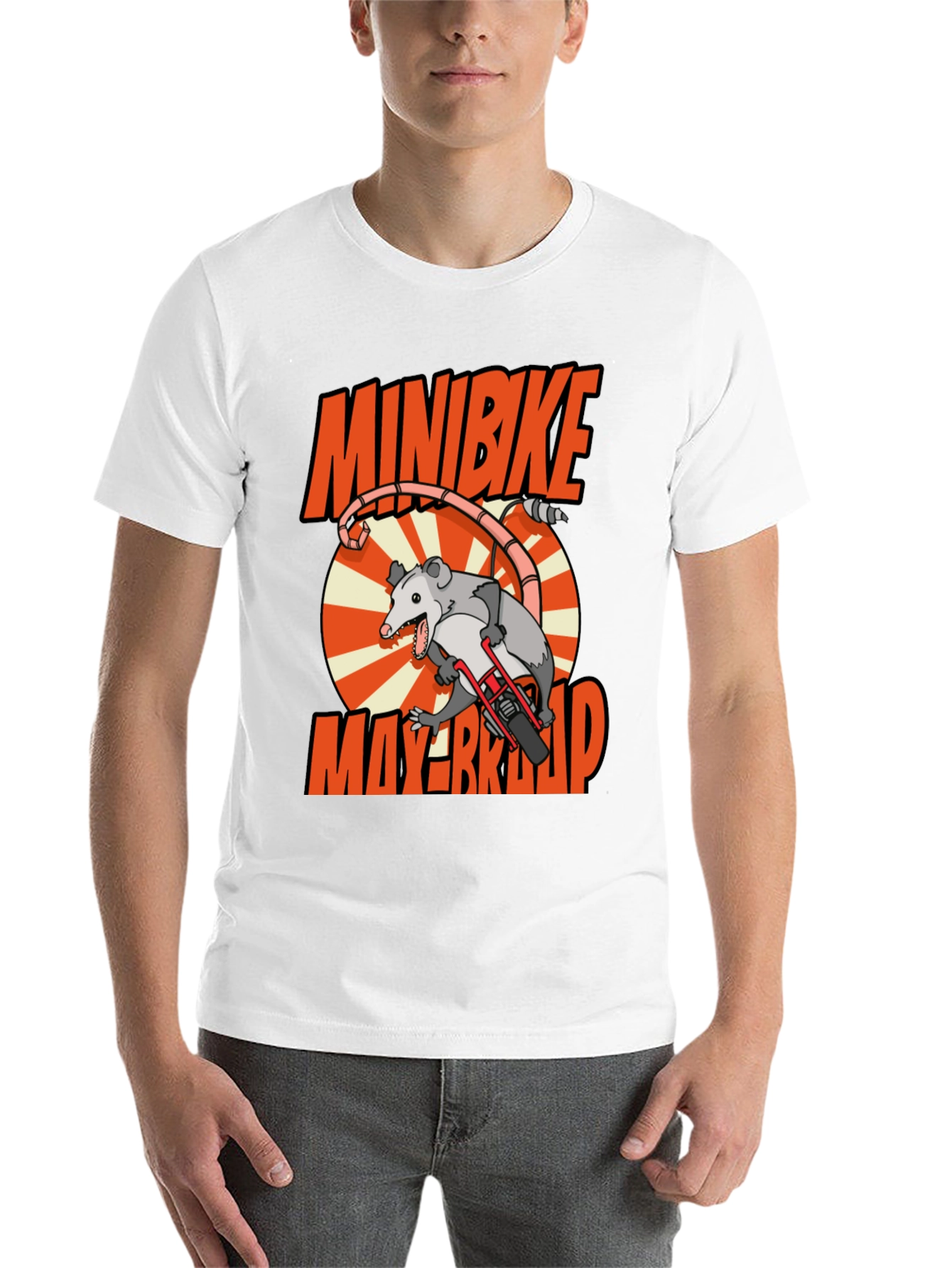 Black Minibike Mayhem Graphic Tee view 14