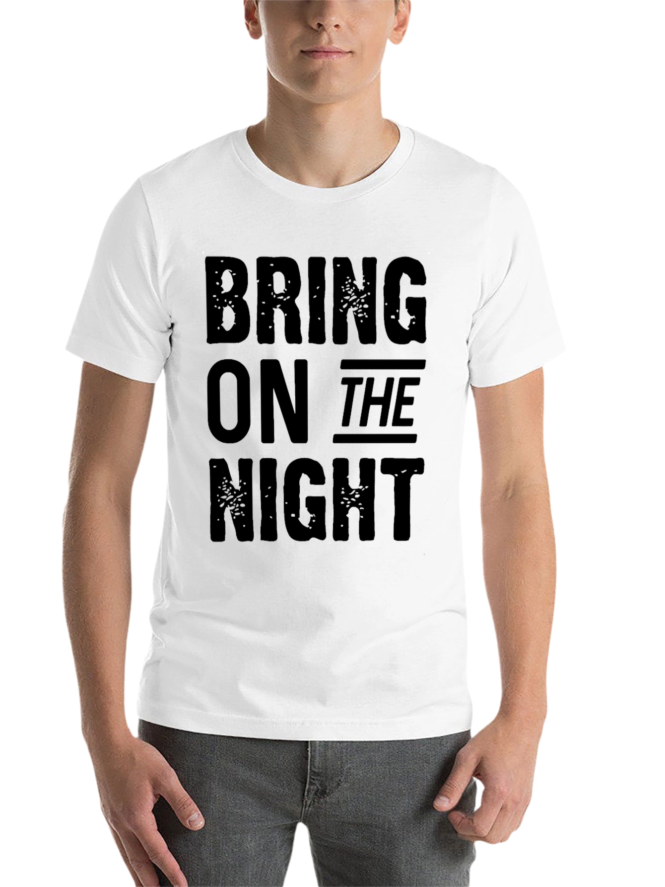 Black Bring On The Night Graphic Tee view 14