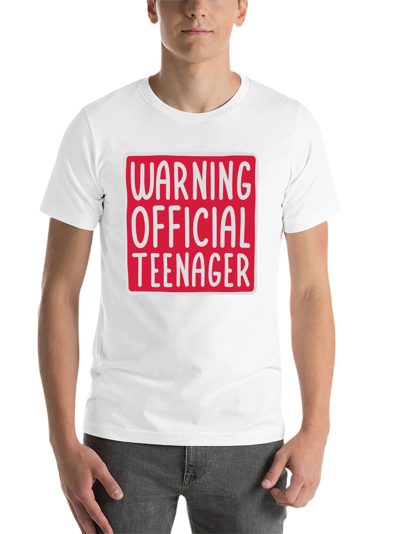 Warning Official Teenager T-Shirt - 14