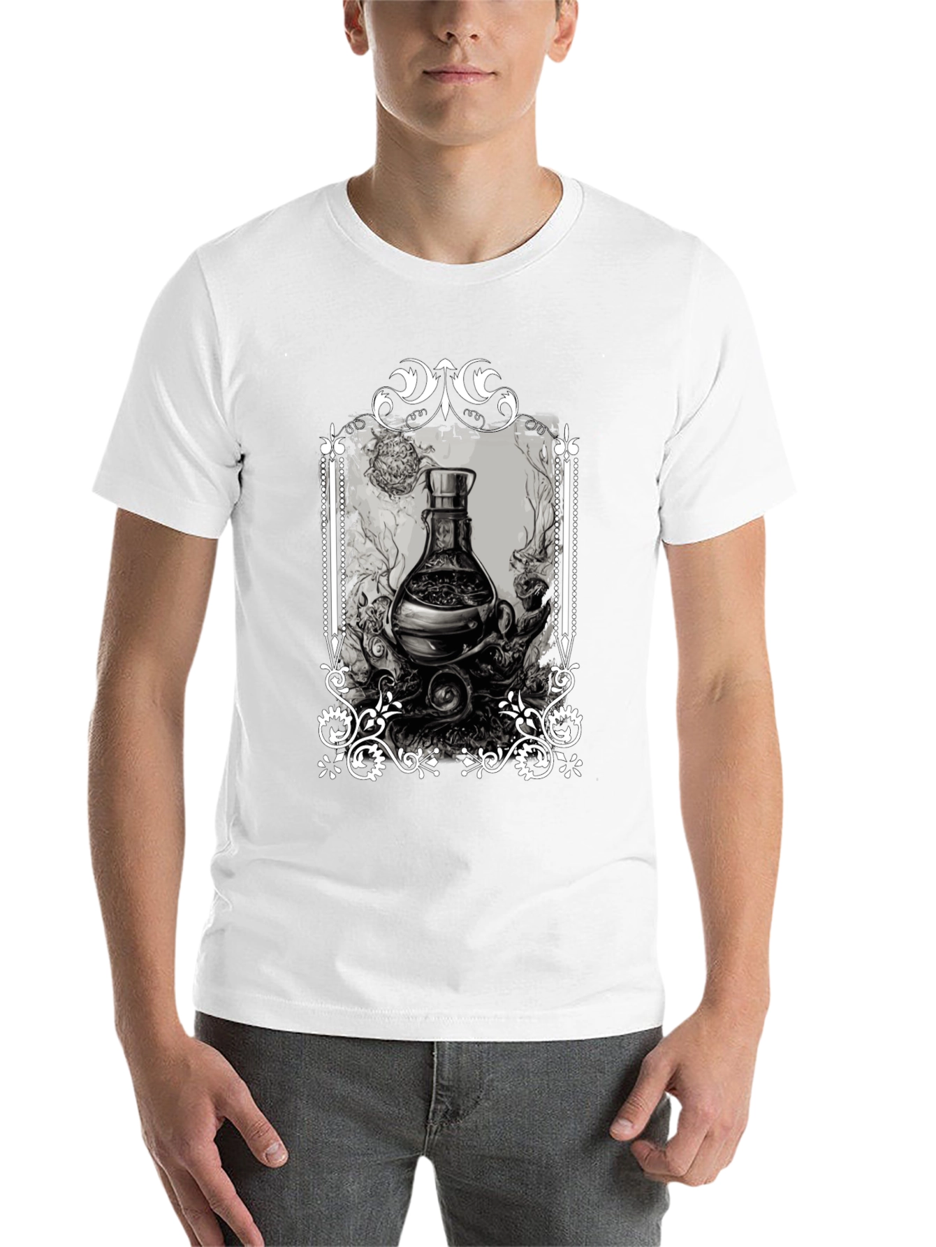 Black Vintage Potion T-Shirt view 14