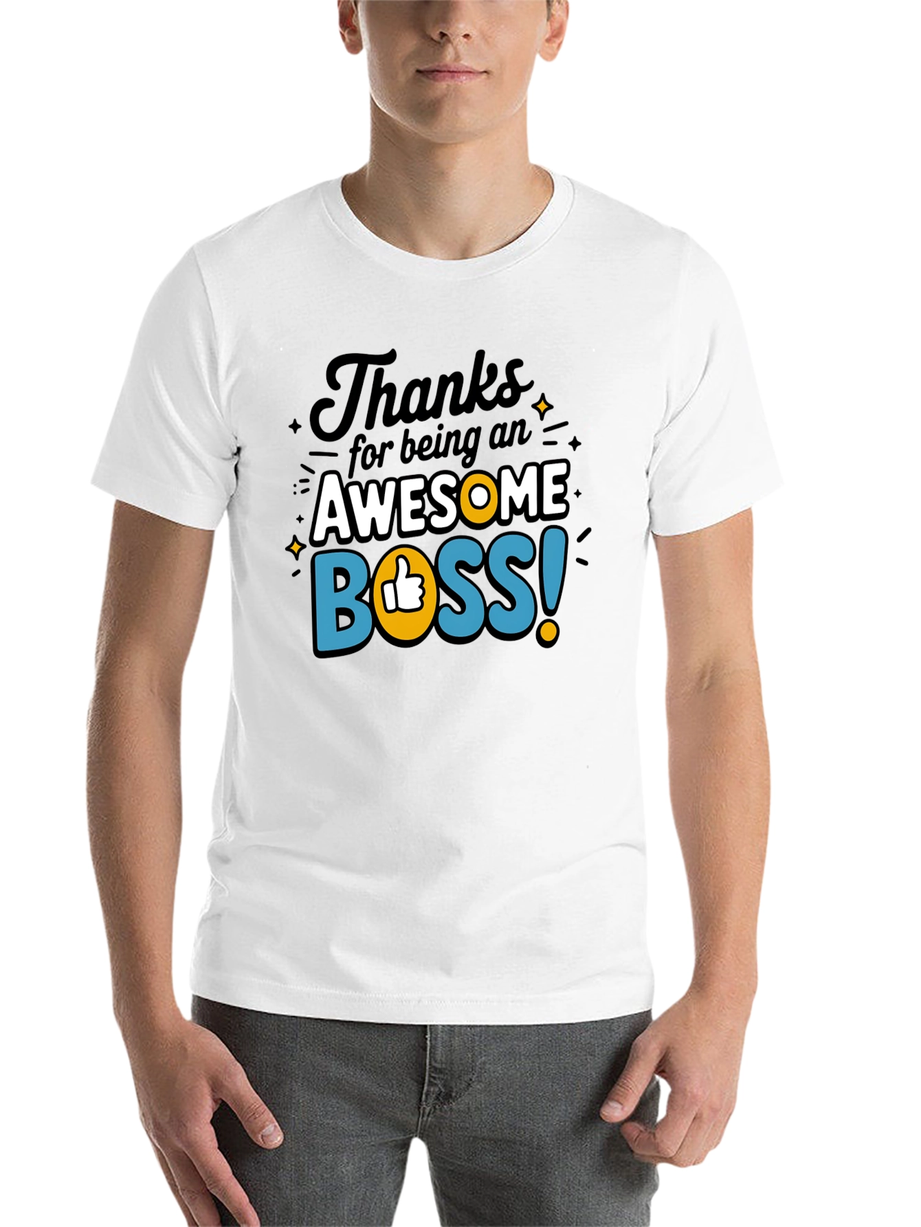 Black Awesome Boss T-Shirt - Perfect Gift Idea! view 14