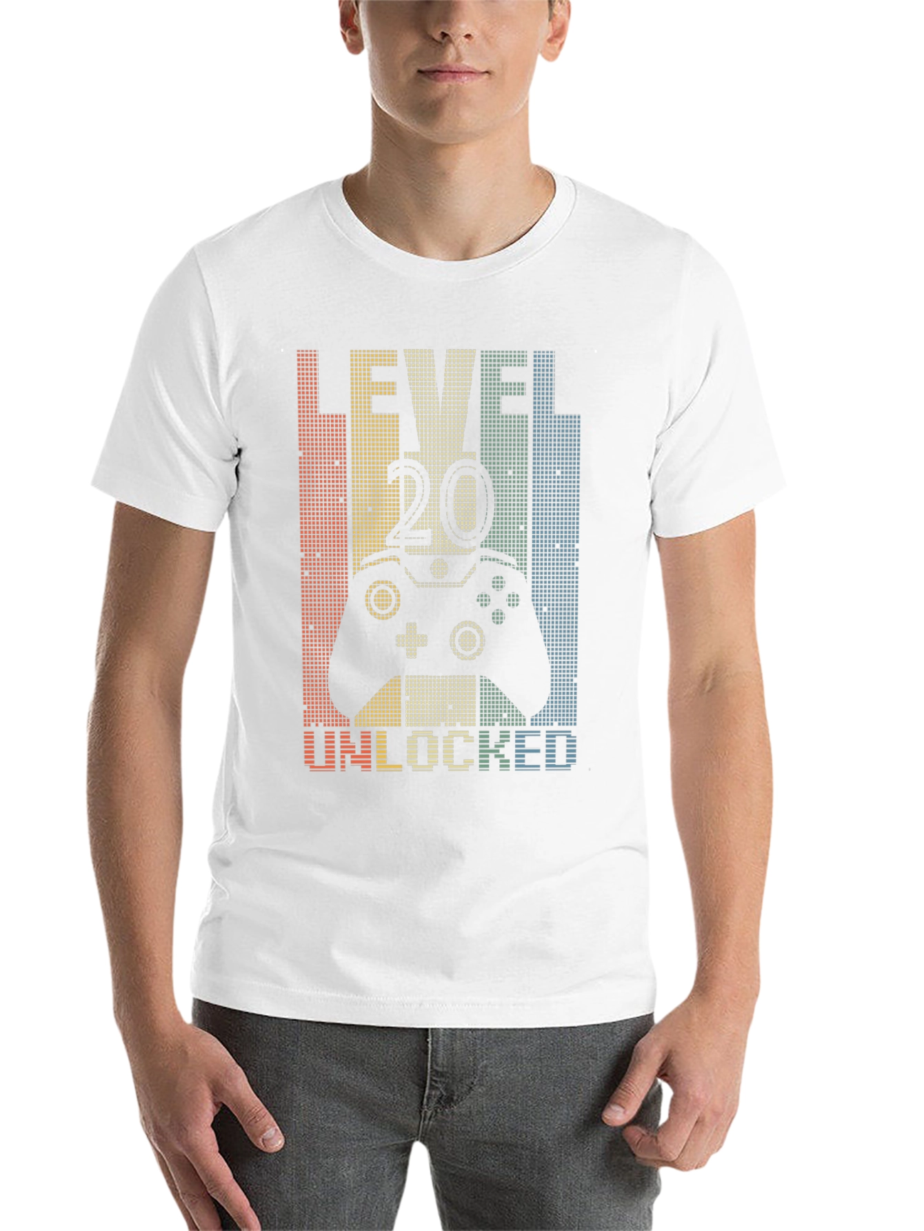 Black Level 20 Unlocked Gamer T-Shirt view 14