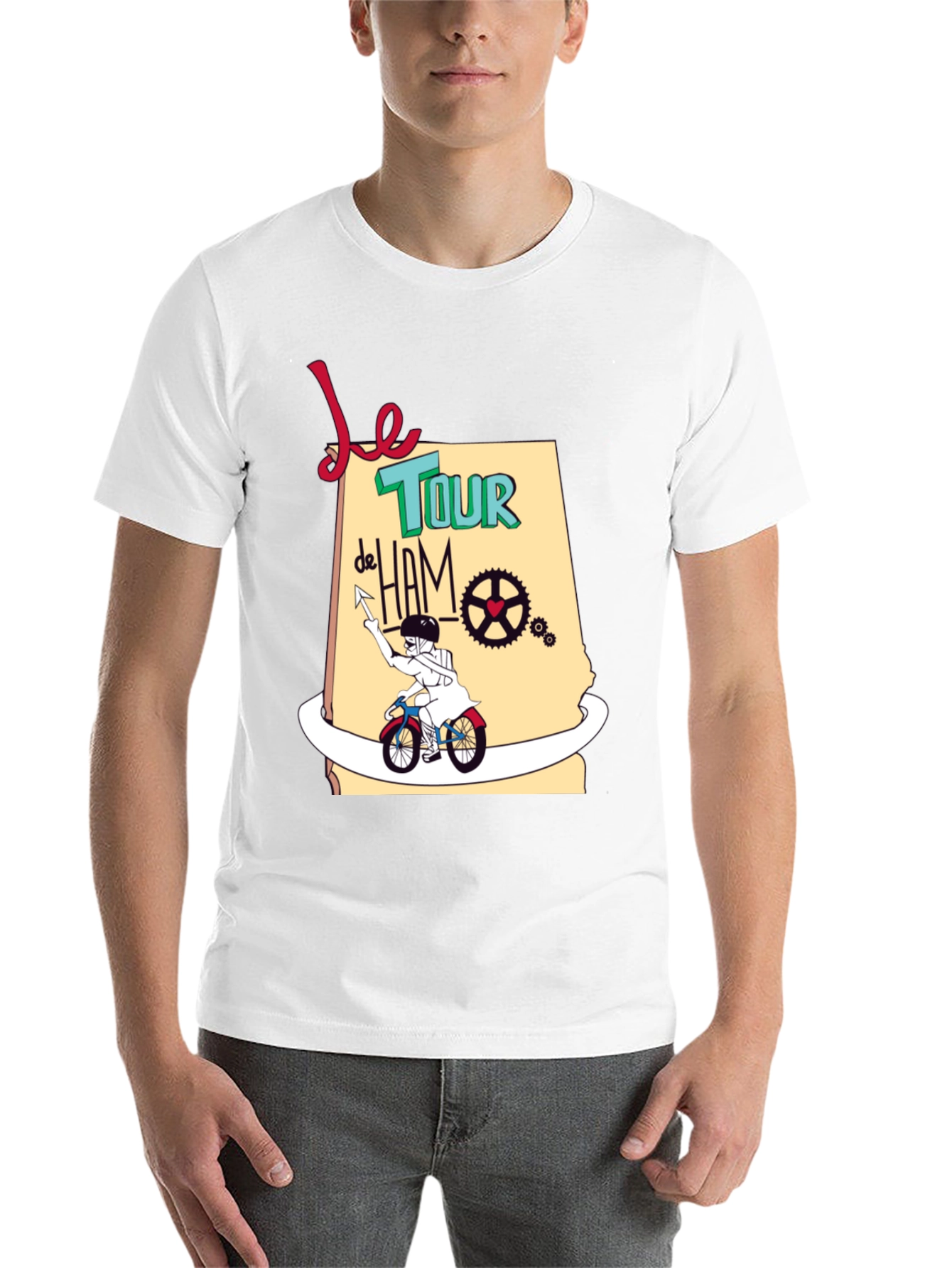 Black Le Tour de Ham Graphic T-Shirt view 14