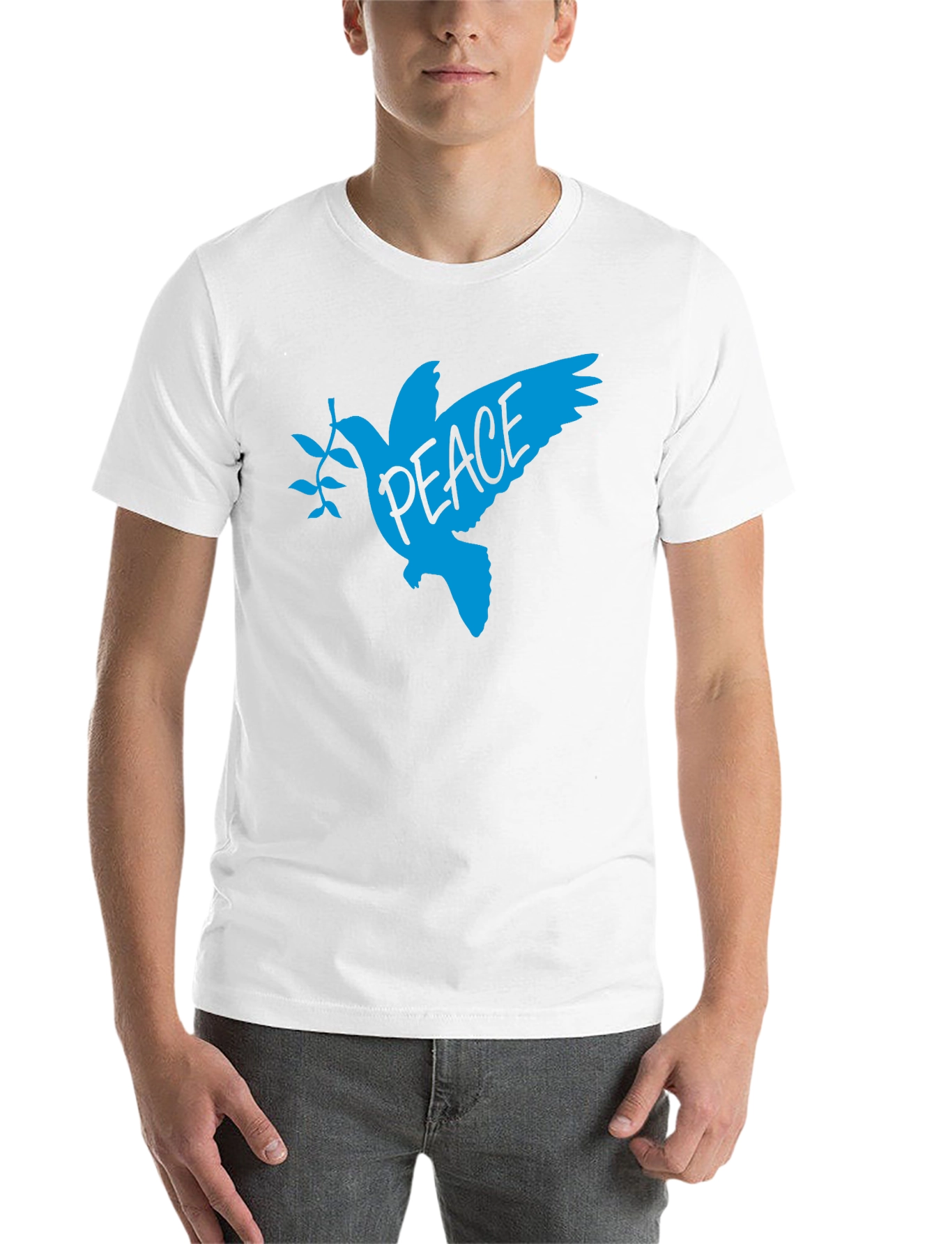 Black Peace Dove Graphic T-Shirt view 14