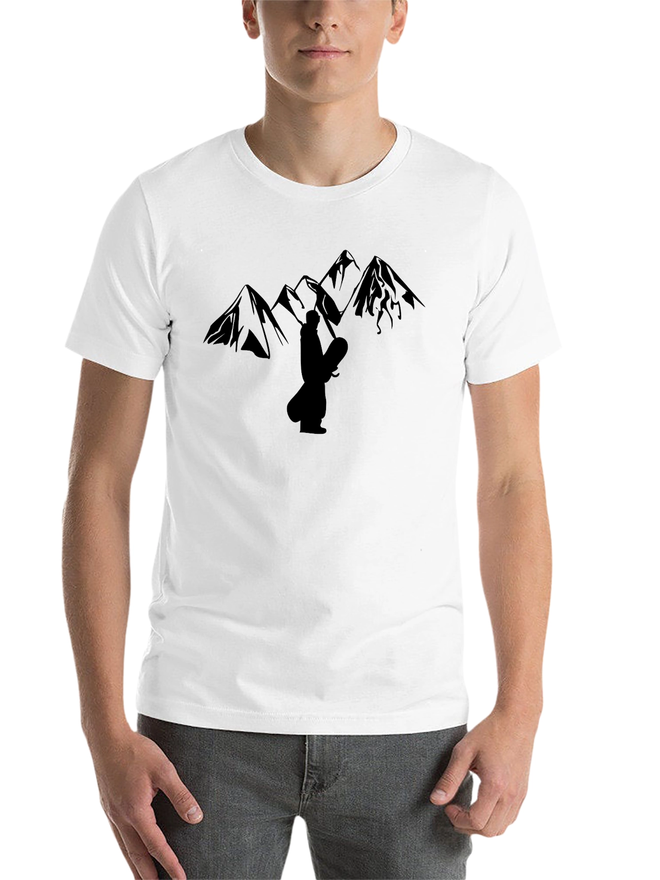 Black Mountain Graphic Tee - Black T-Shirt view 14