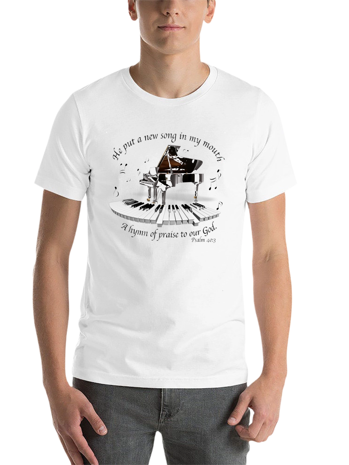 Piano Hymn Praise T-Shirt - 14