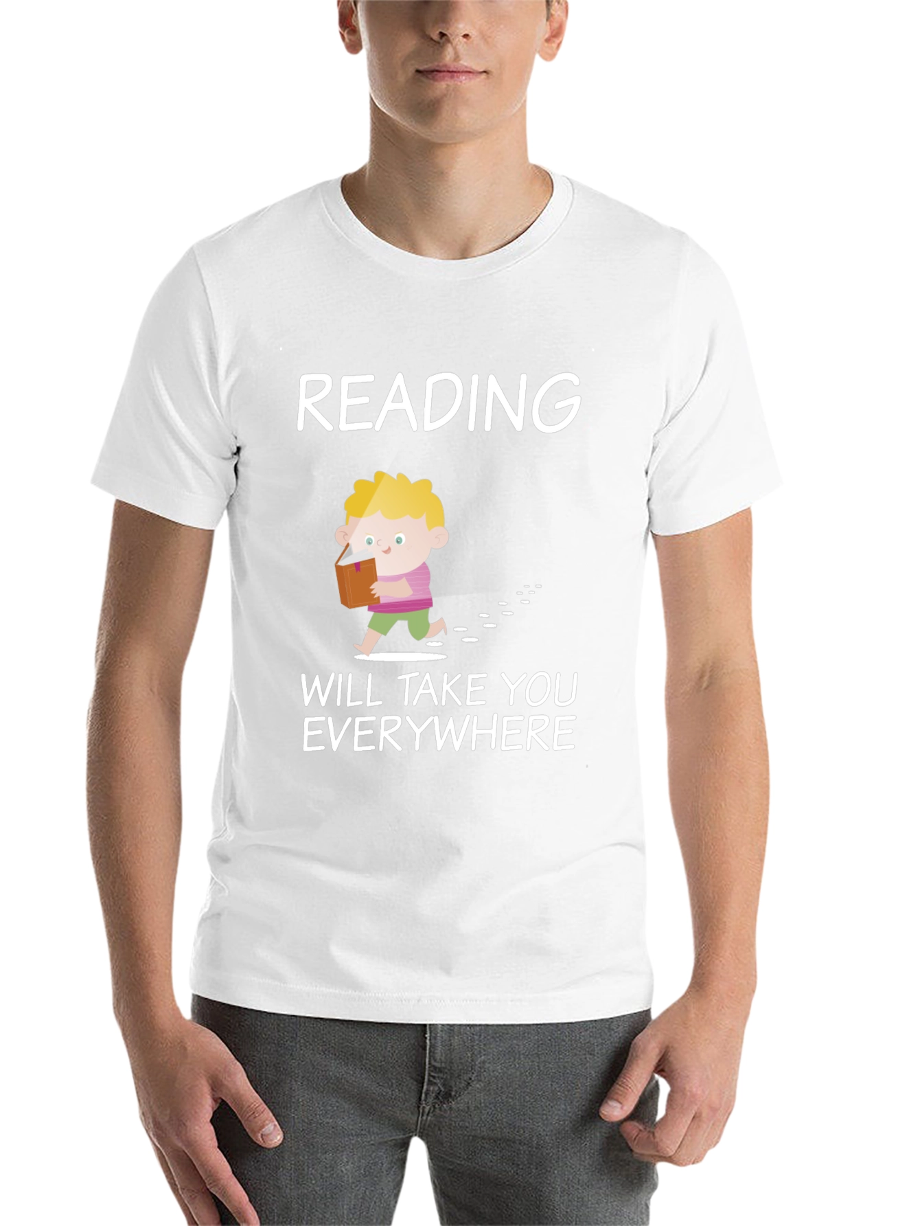 Black Reading Will Take You Everywhere T-Shirt view 14