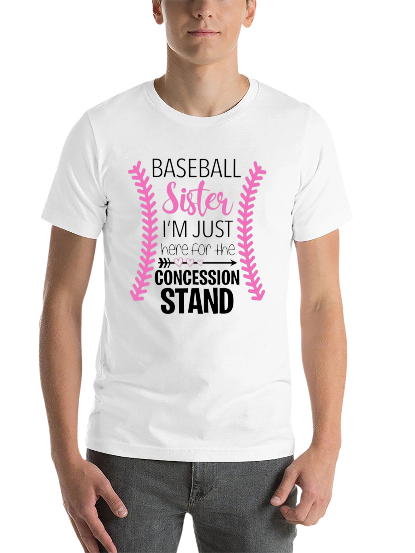 Baseball Sister Concession Stand T-Shirt - 14
