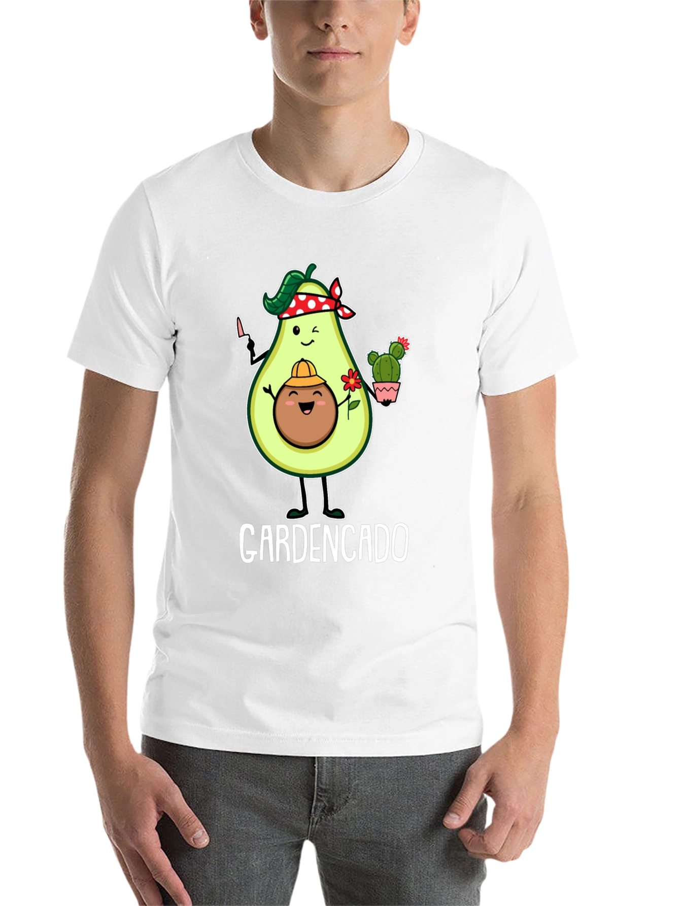 Black Gardencado Avocado Gardener T-Shirt view 14