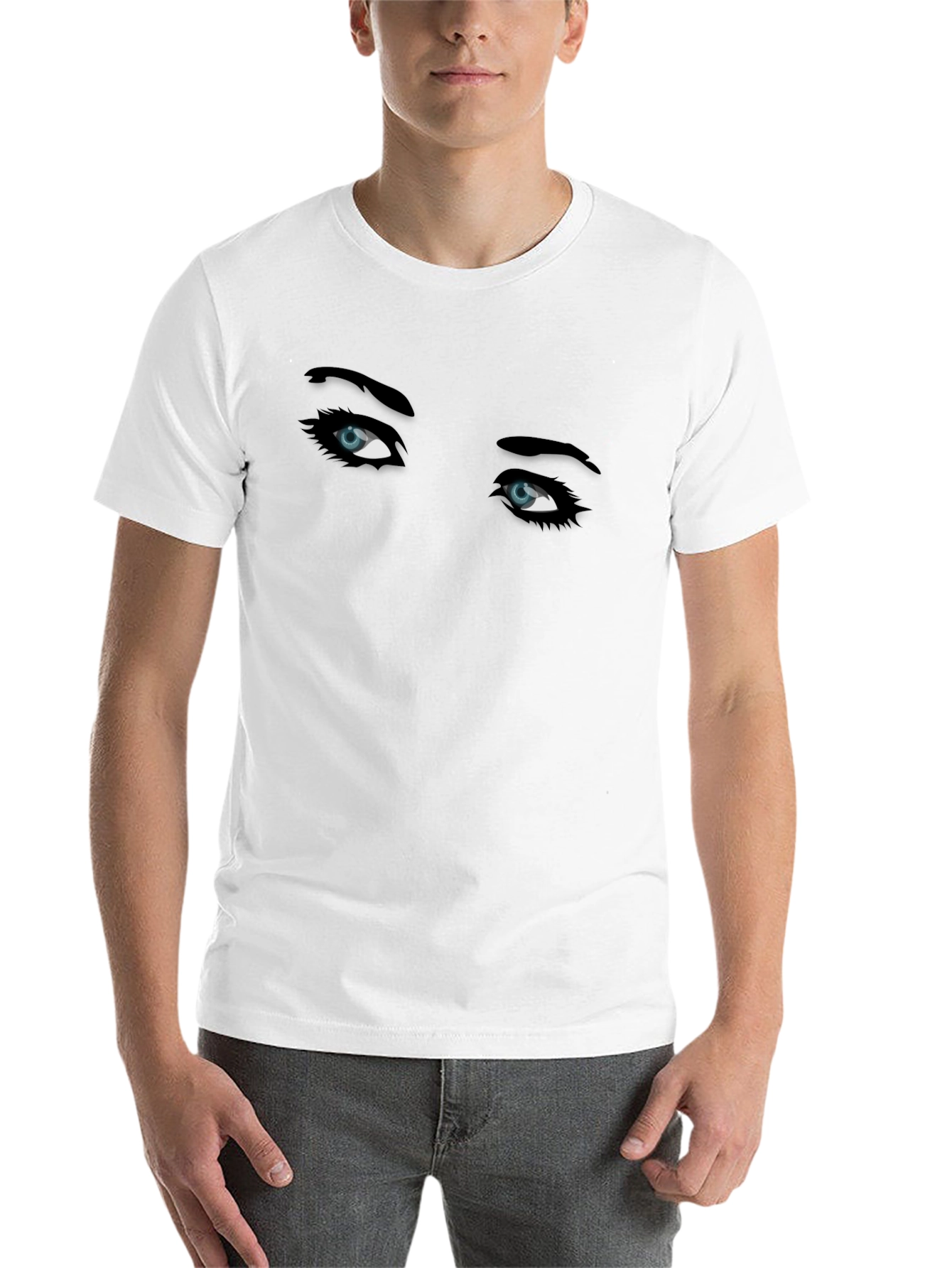 Black Eyes Graphic T-Shirt - Mens Black Tee view 14
