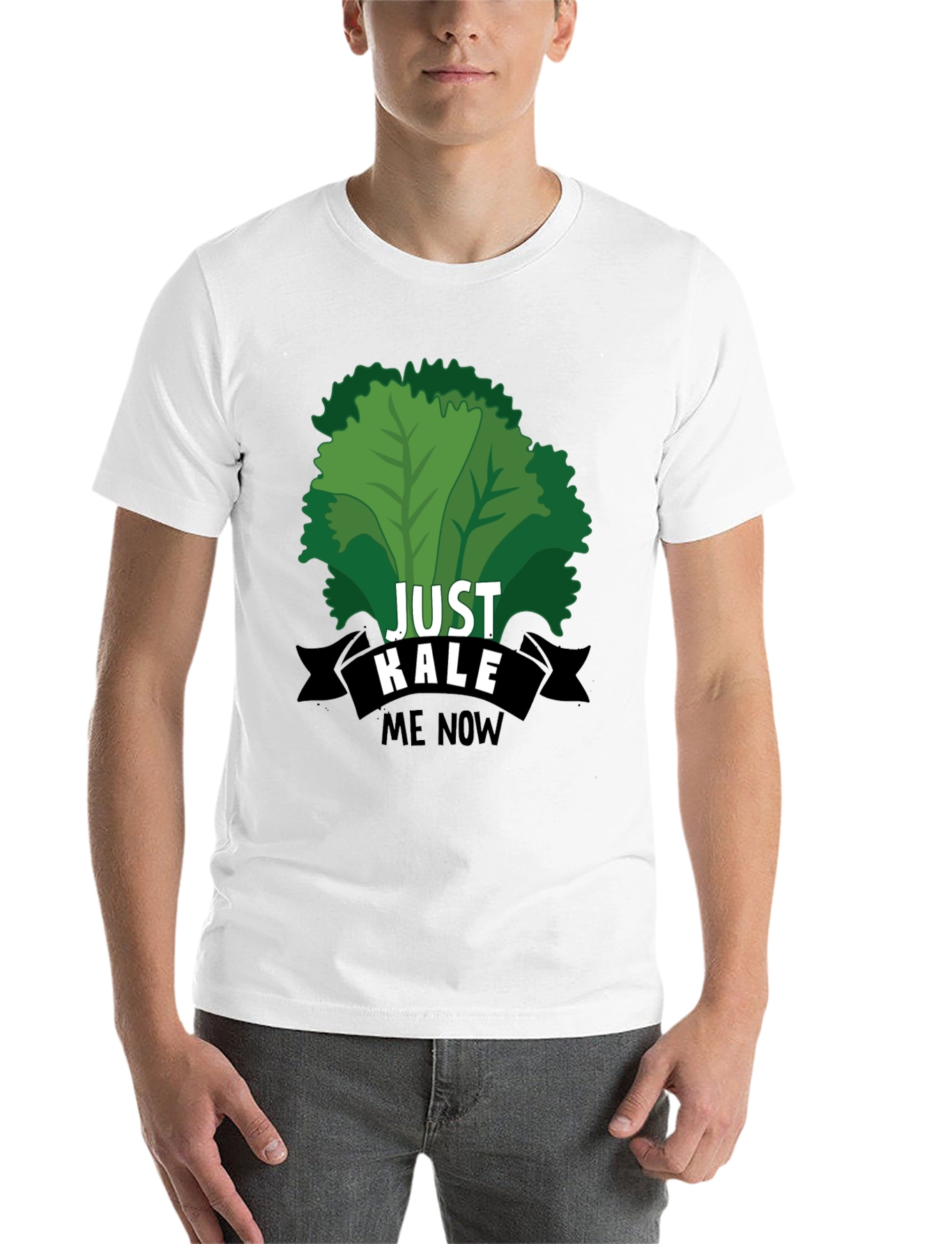 Black Just Kale Me Now T-Shirt view 14