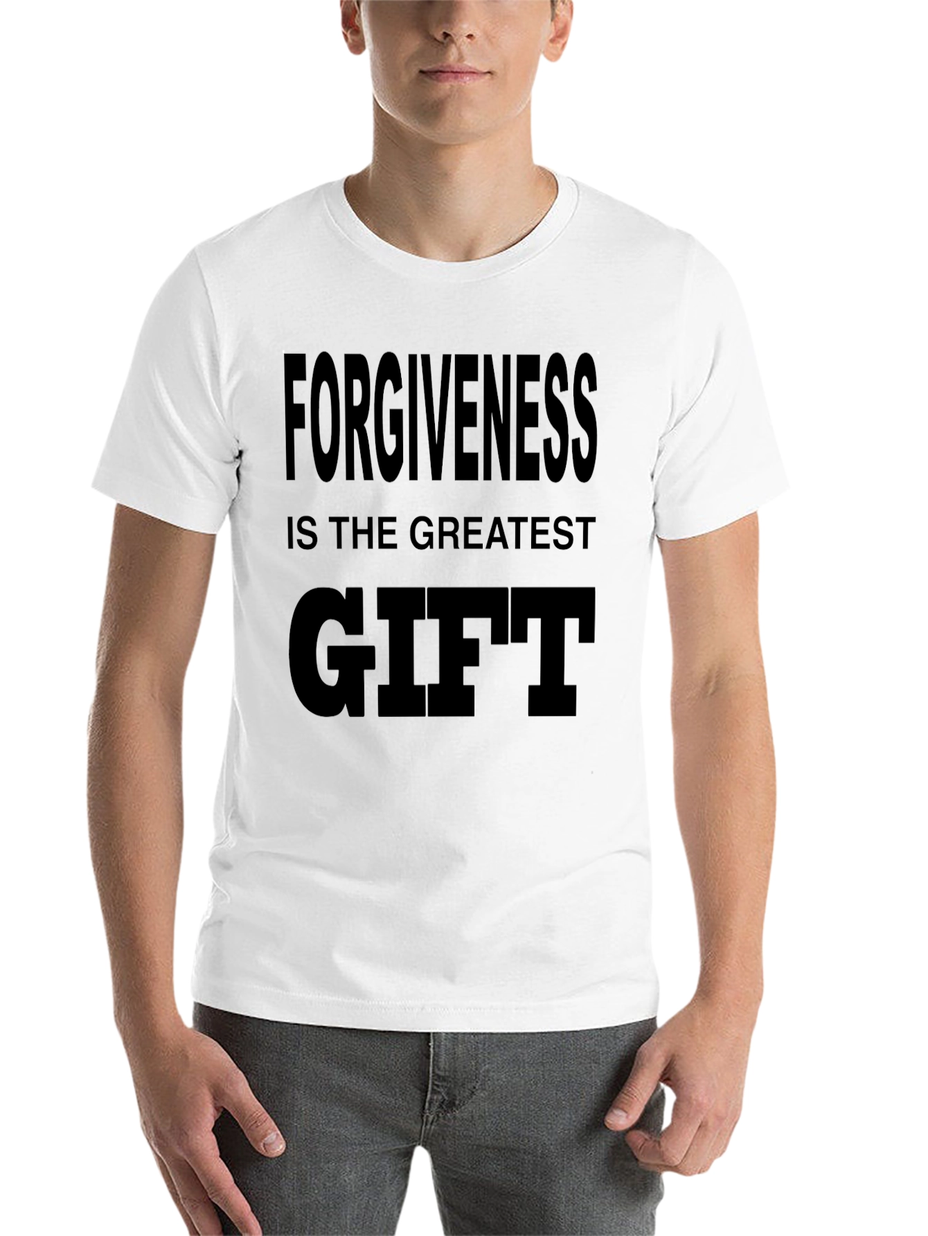Black Forgiveness is the Greatest Gift T-Shirt view 14