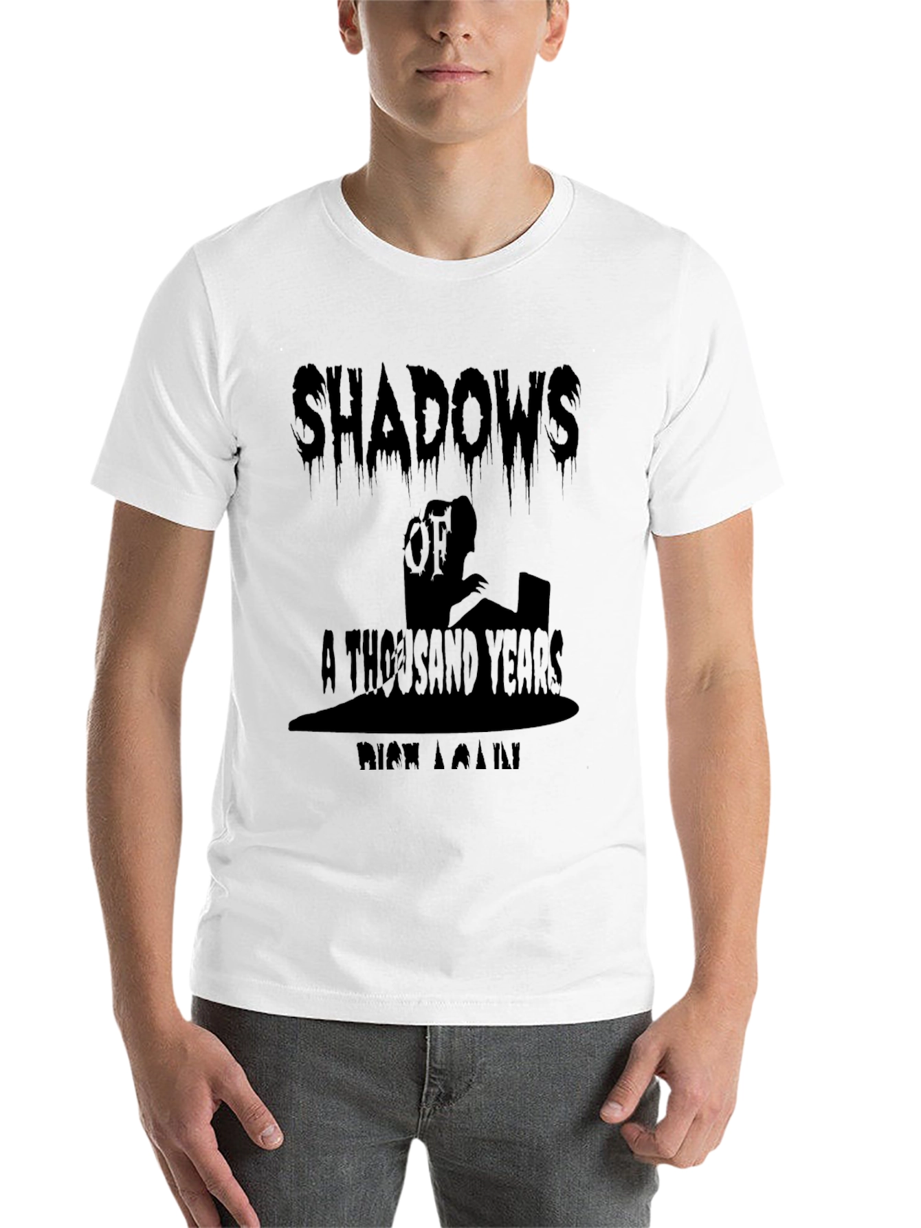 Black Shadows A Thousand Years Men's T-Shirt view 14