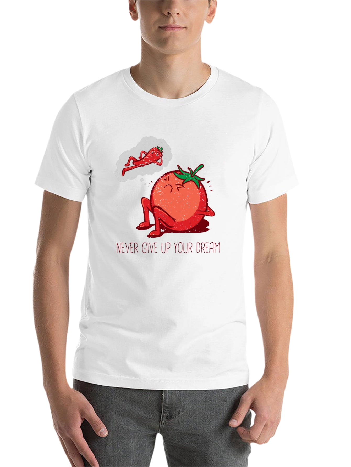 Black Tomato Dreamer Graphic T-Shirt - Never Give Up! view 14