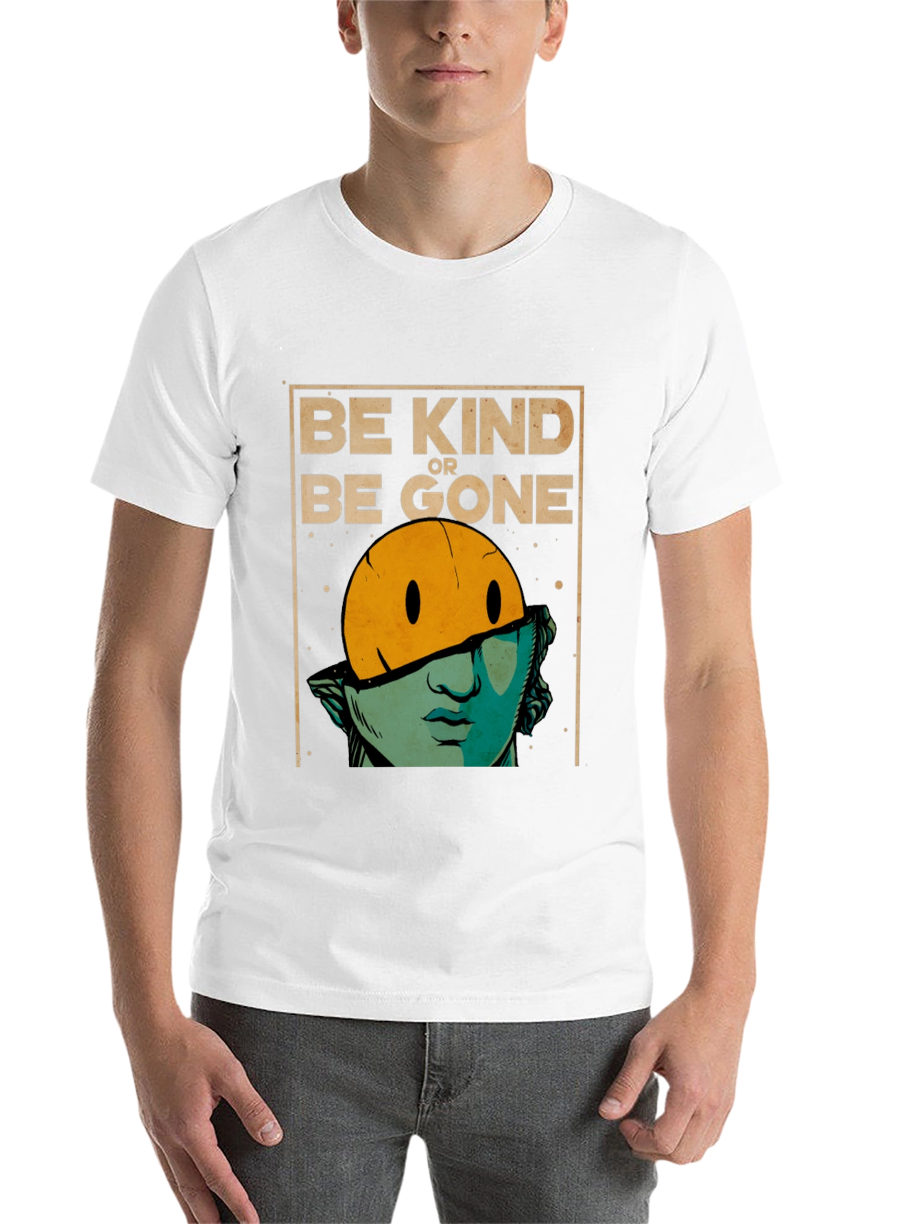 Black Be Kind or Be Gone Graphic T-Shirt view 14
