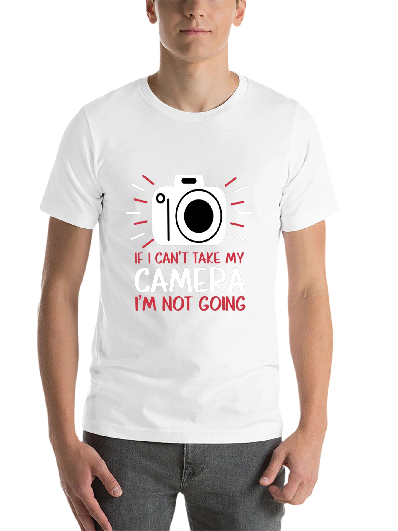 Black Camera Graphic T-Shirt - Photography Lover Tee view 14