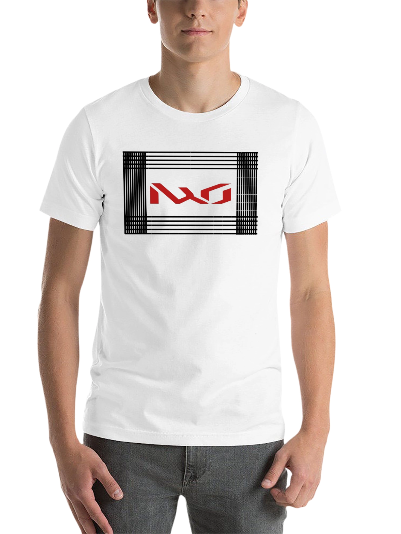 Black NXO Graphic Print Black T-Shirt view 14