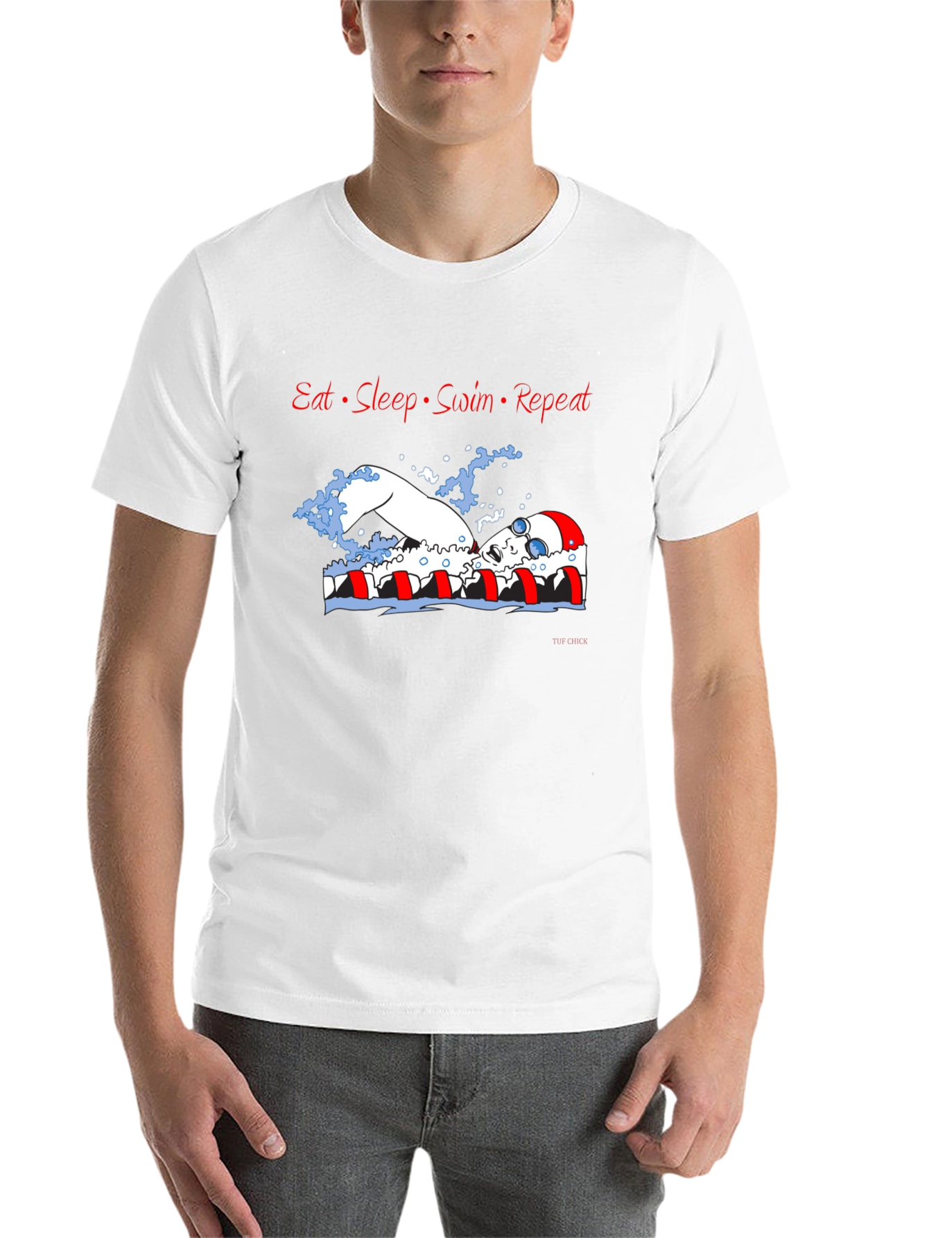 Eat Sleep Swim Repeat T-Shirt - 14