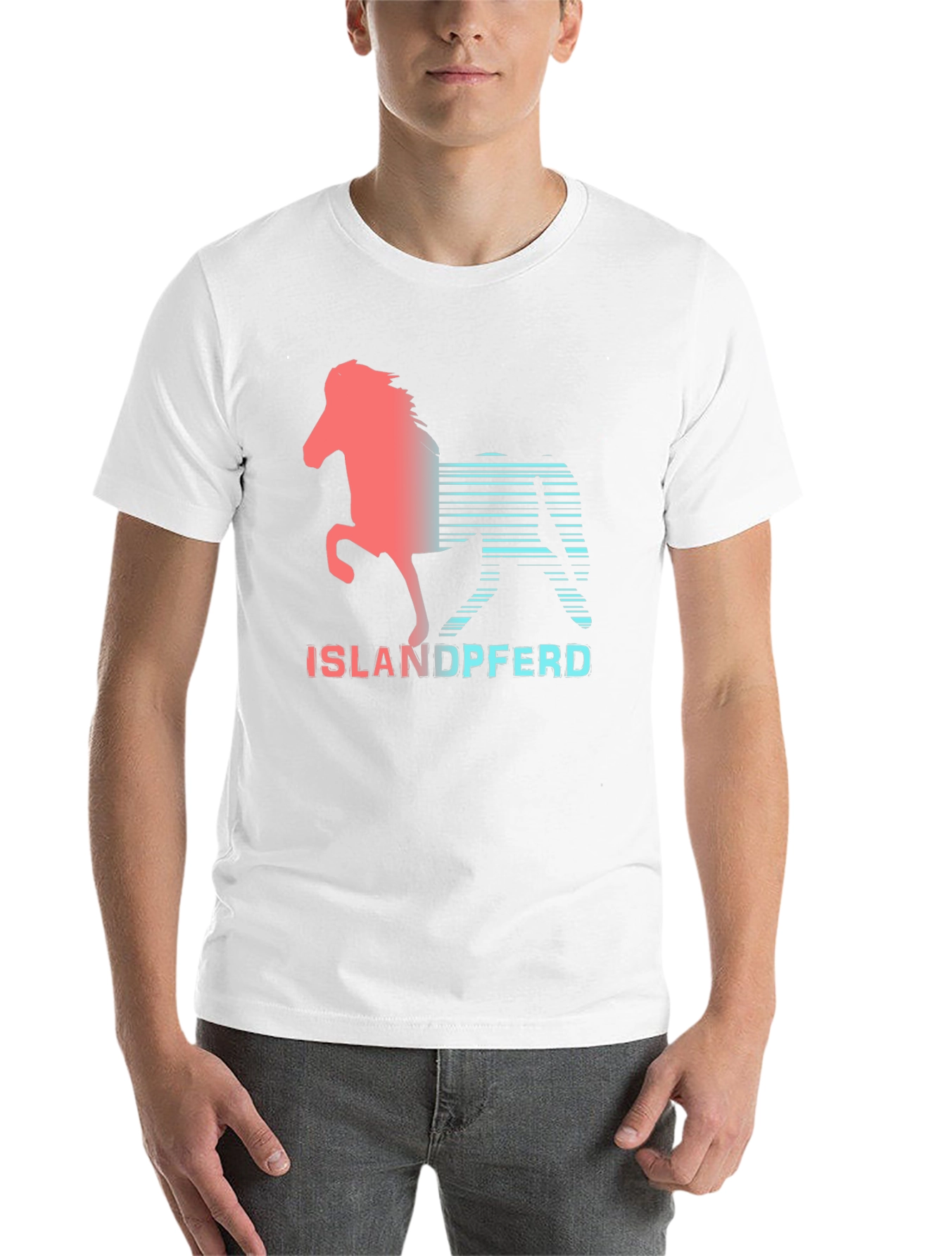 Islandpferd Horse Graphic T-Shirt - Icelandic Horse Tee - 14