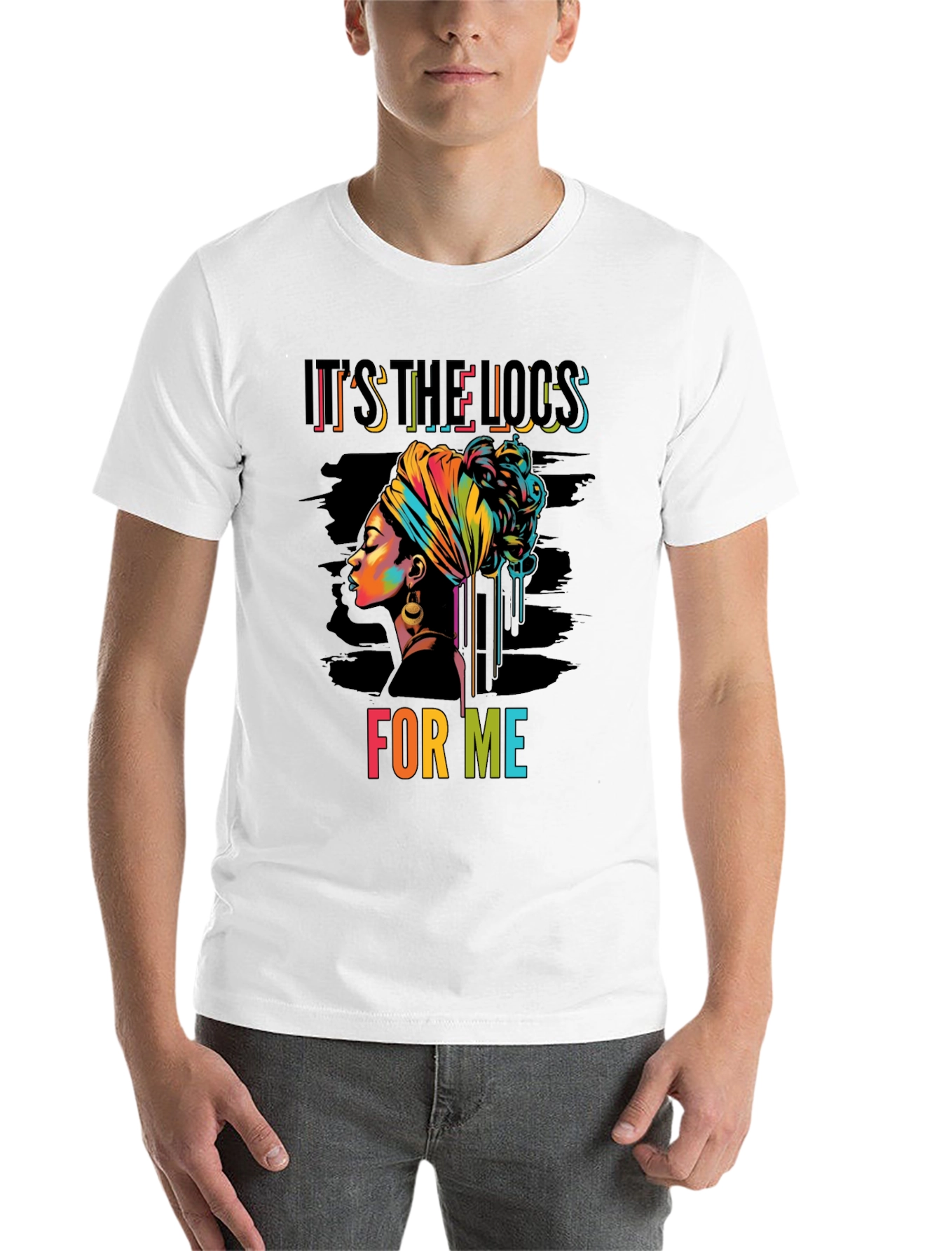 It's The Locs For Me Graphic Tee - 14
