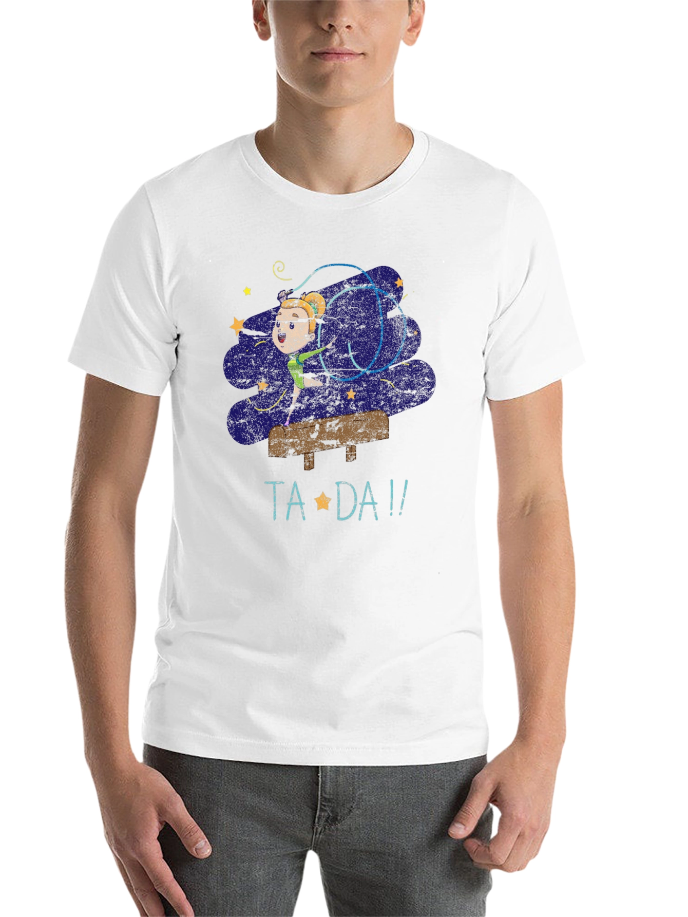 Black Ta Da! Gymnastics T-Shirt view 14