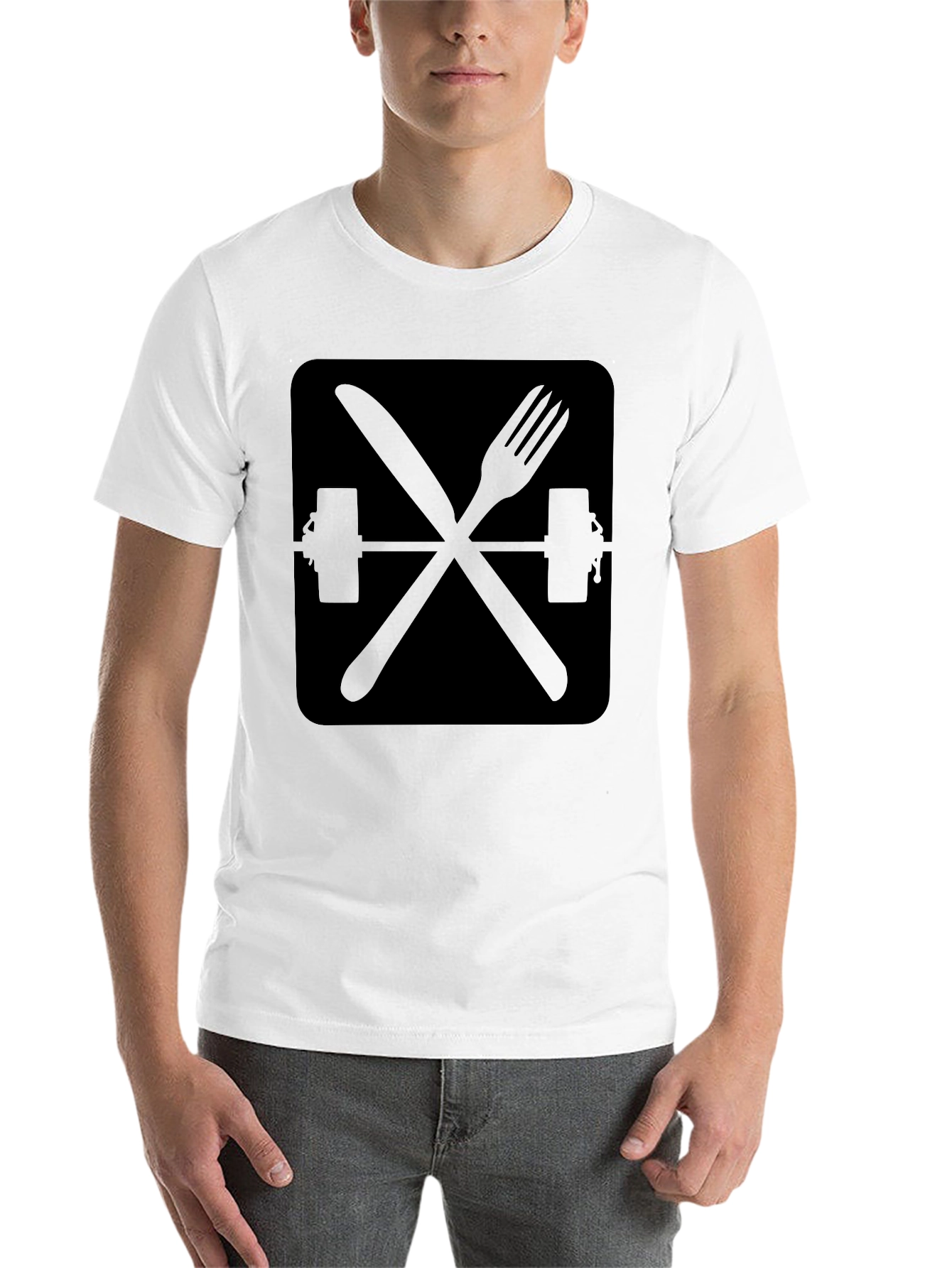 Black Eat Train Repeat Black Graphic Tee view 14