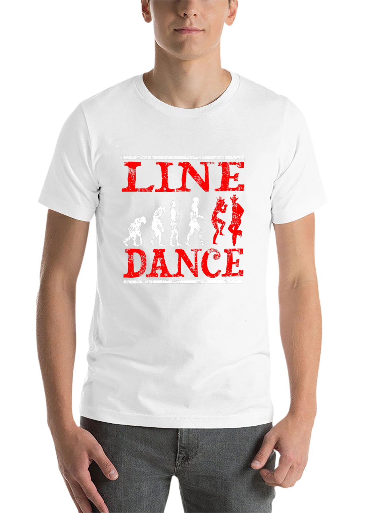 Black Line Dance Evolution Graphic Tee view 14