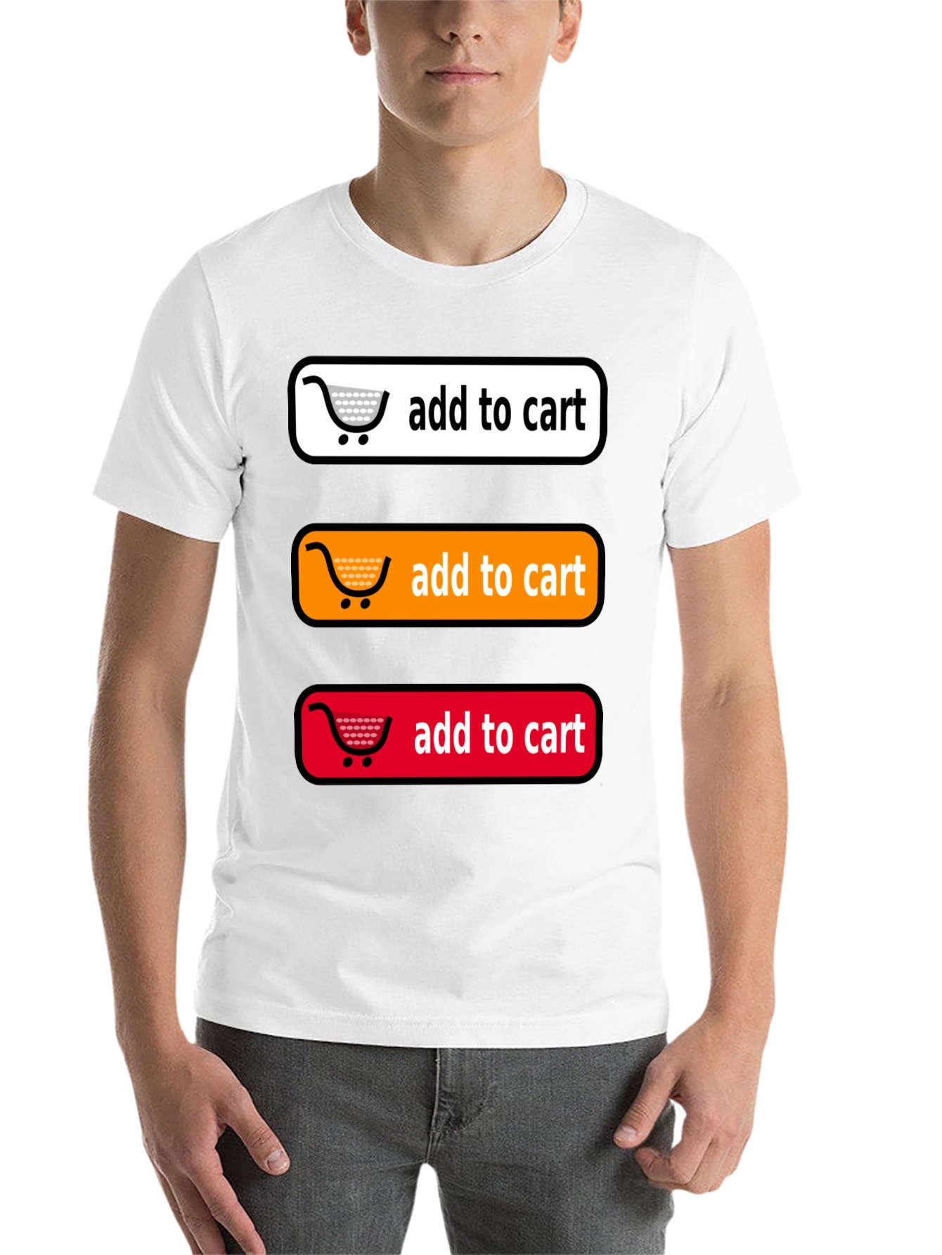Add to Cart T-Shirt | E-Commerce Inspired Graphic Tee - 14