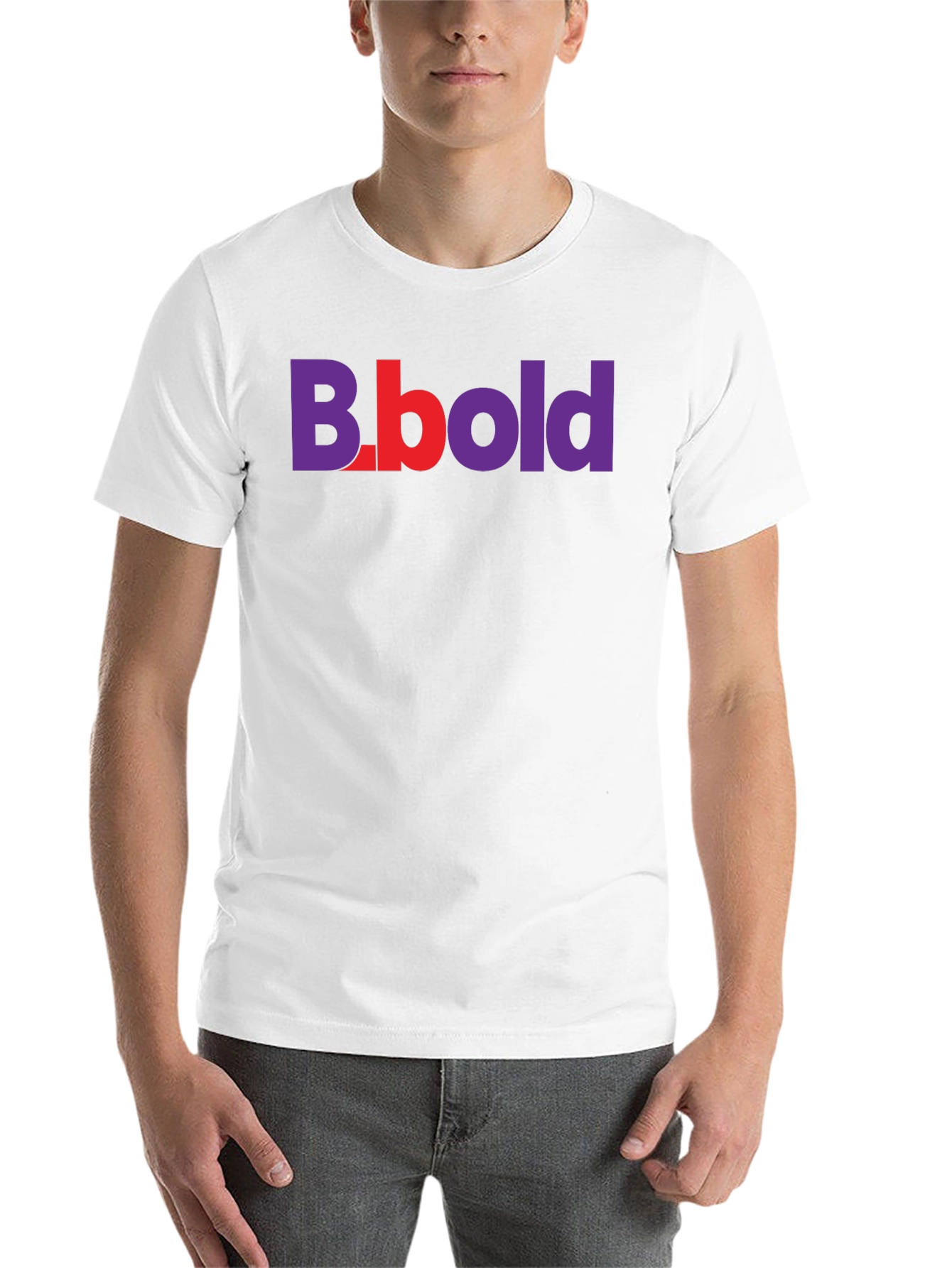 Black Bold Statement Tee - Unique Graphic Design view 14