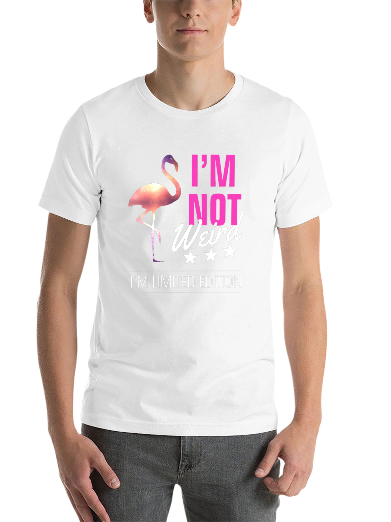Black I'm Not Weird I'm Limited Edition Graphic T-Shirt view 14