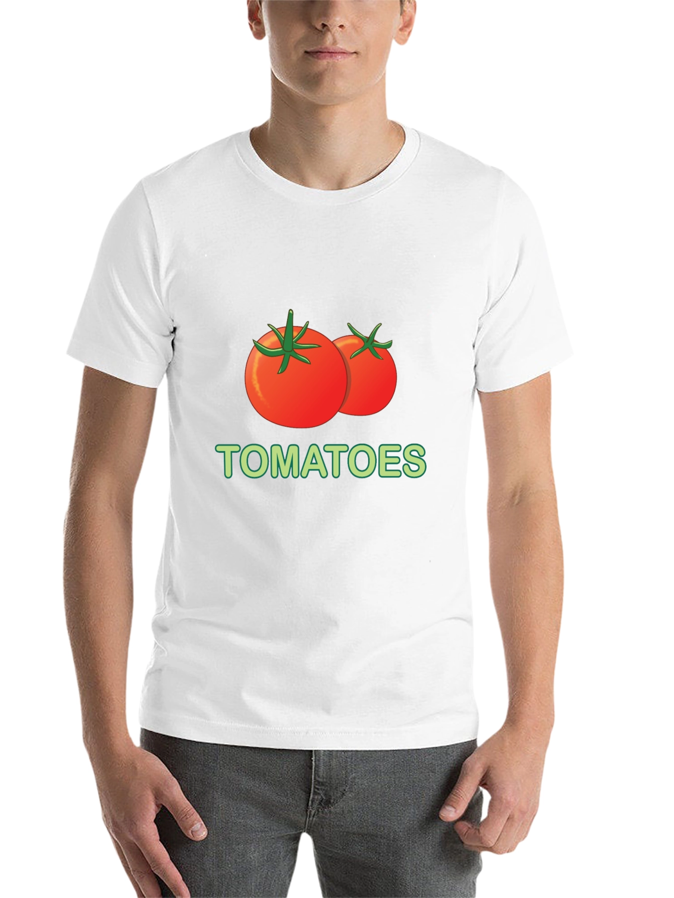 Black Tomato T-Shirt - Graphic Print Tee view 14