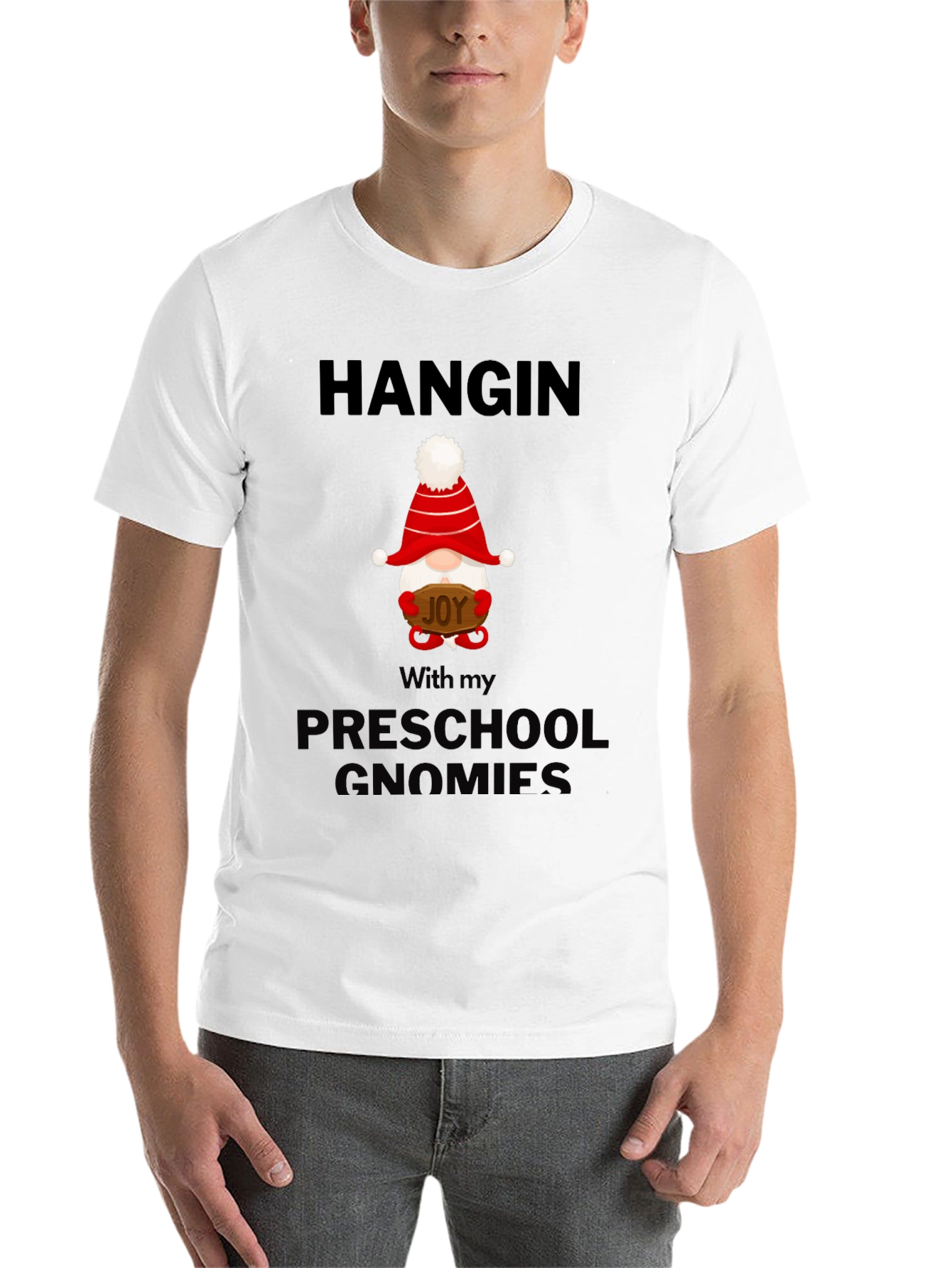 Black Hanging With My Preschool Gnomies T-Shirt view 14