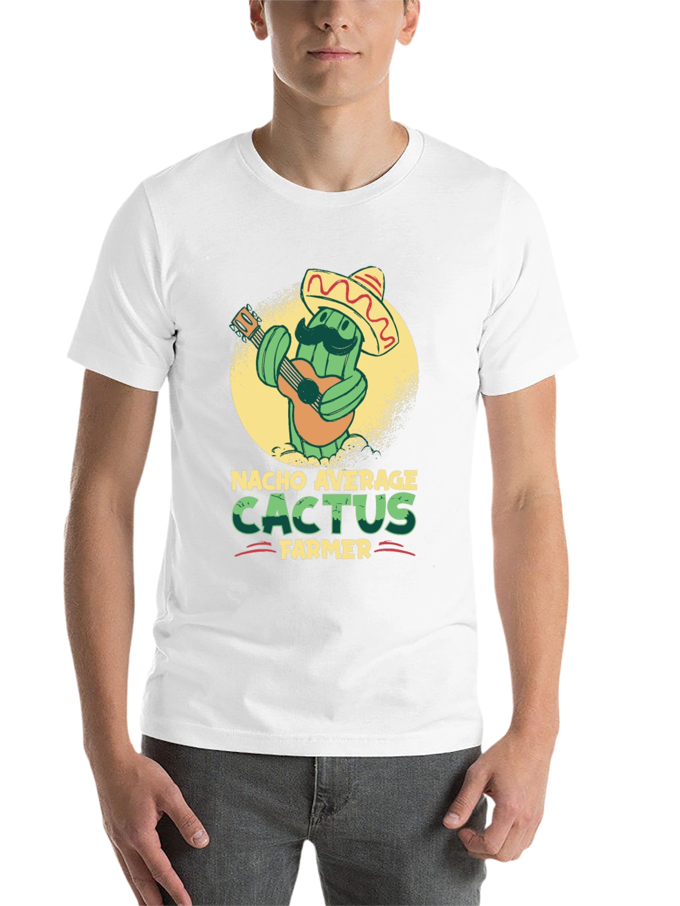 Nacho Average Cactus Farmer T-Shirt - 14