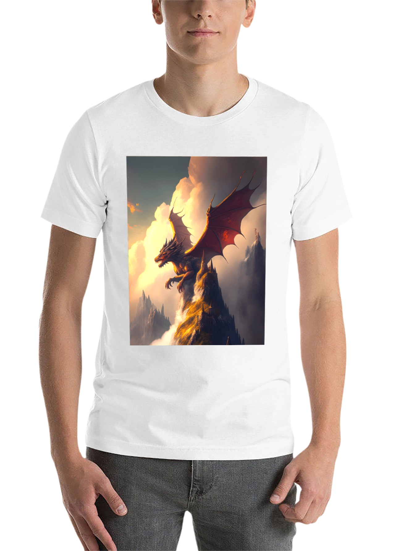 Black Dragon Peak Black T-Shirt view 14