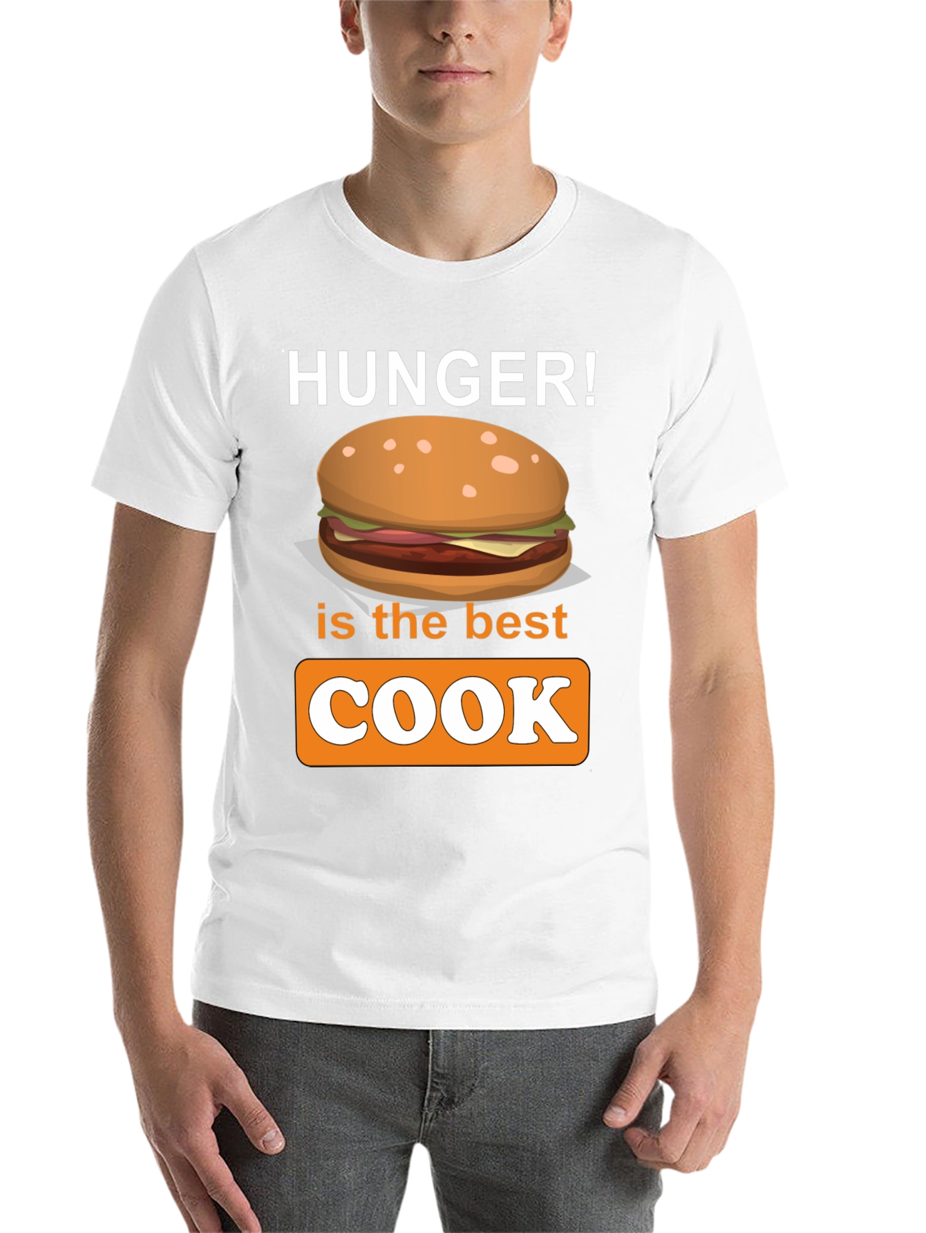 Black Hunger is the Best Cook T-Shirt - Foodie Apparel view 14