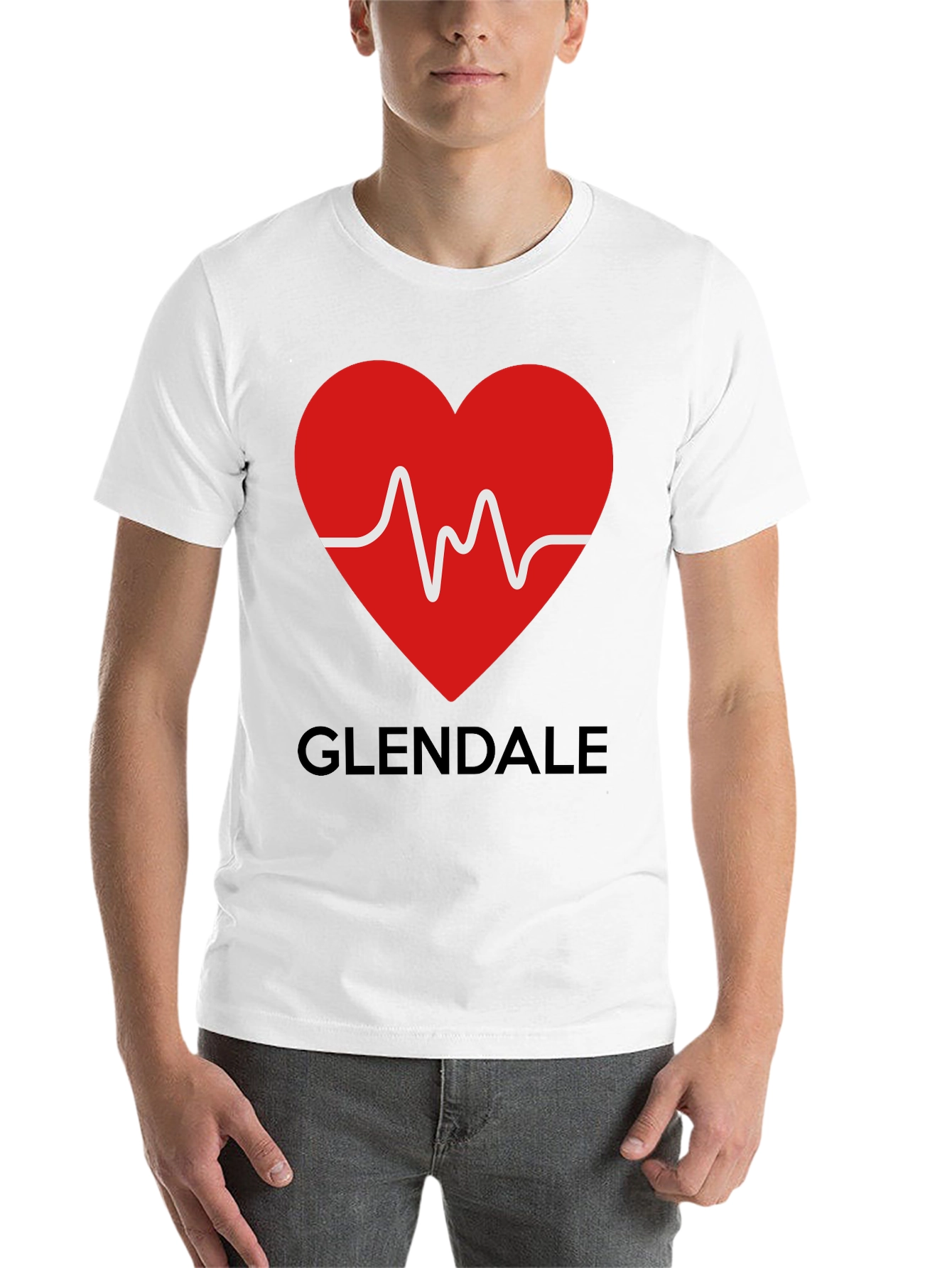 Glendale Heartbeat Graphic Tee - 14