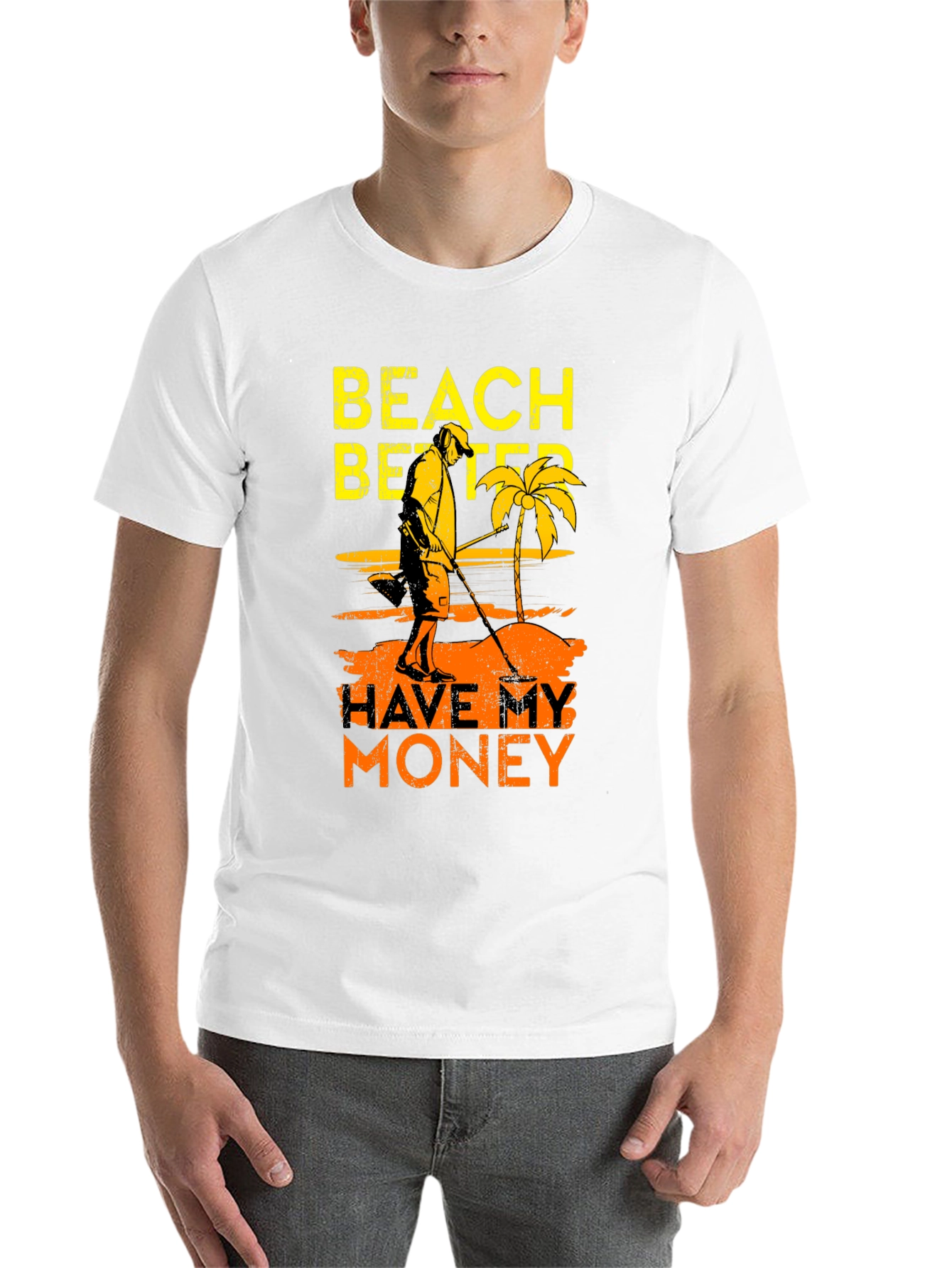 Black Beach Better Have My Money Graphic T-Shirt view 14
