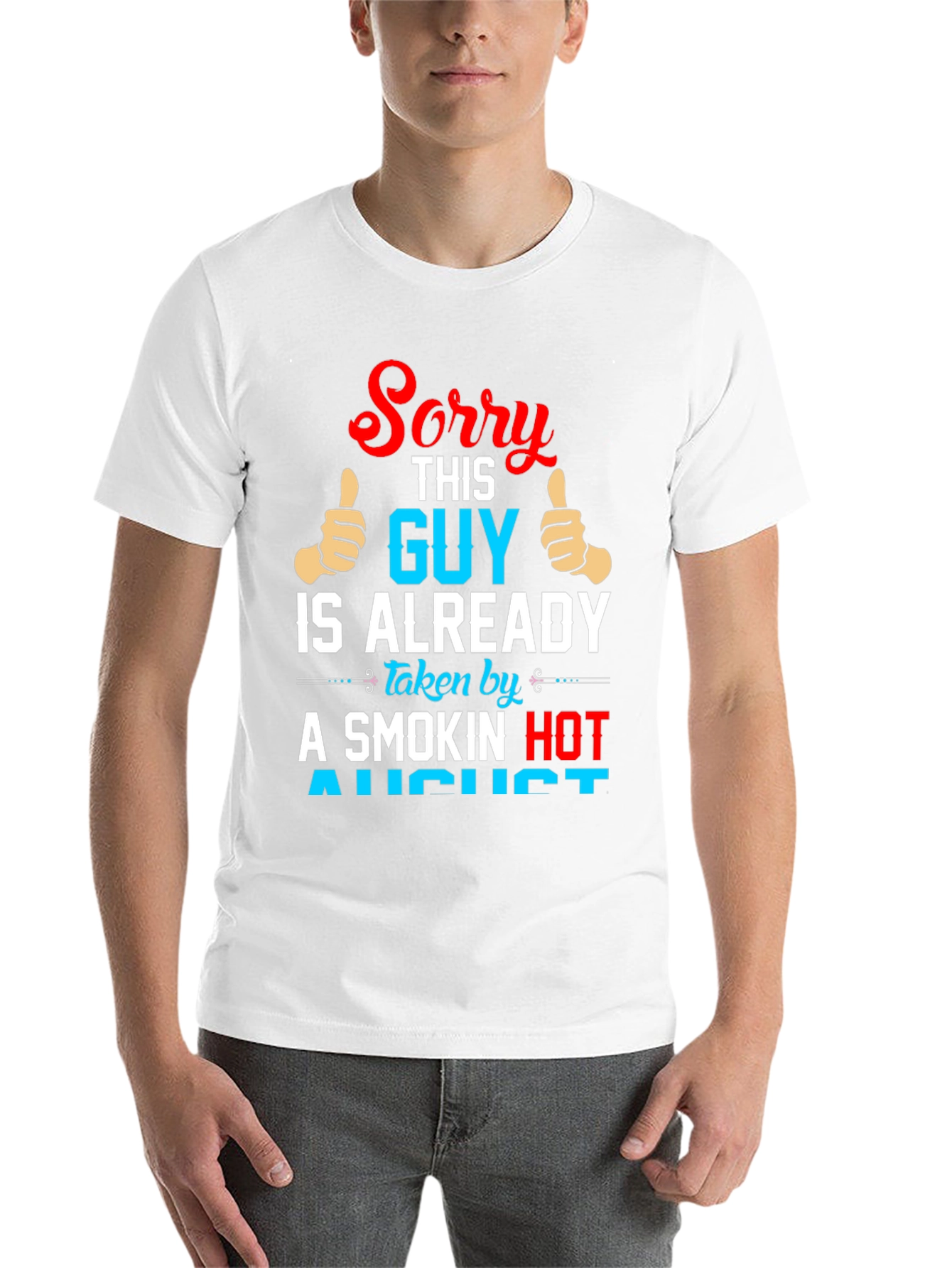 Black Sorry This Guy Is Already Taken T-Shirt view 14