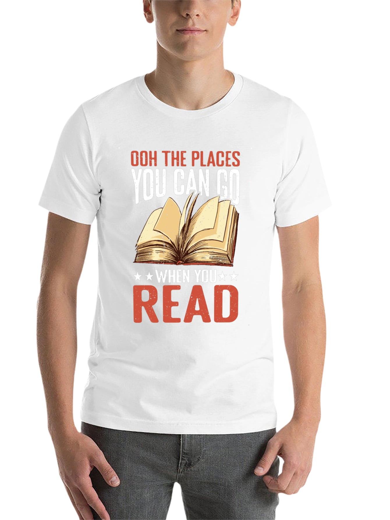 Black Book Lover T-Shirt - Places You Can Go view 14