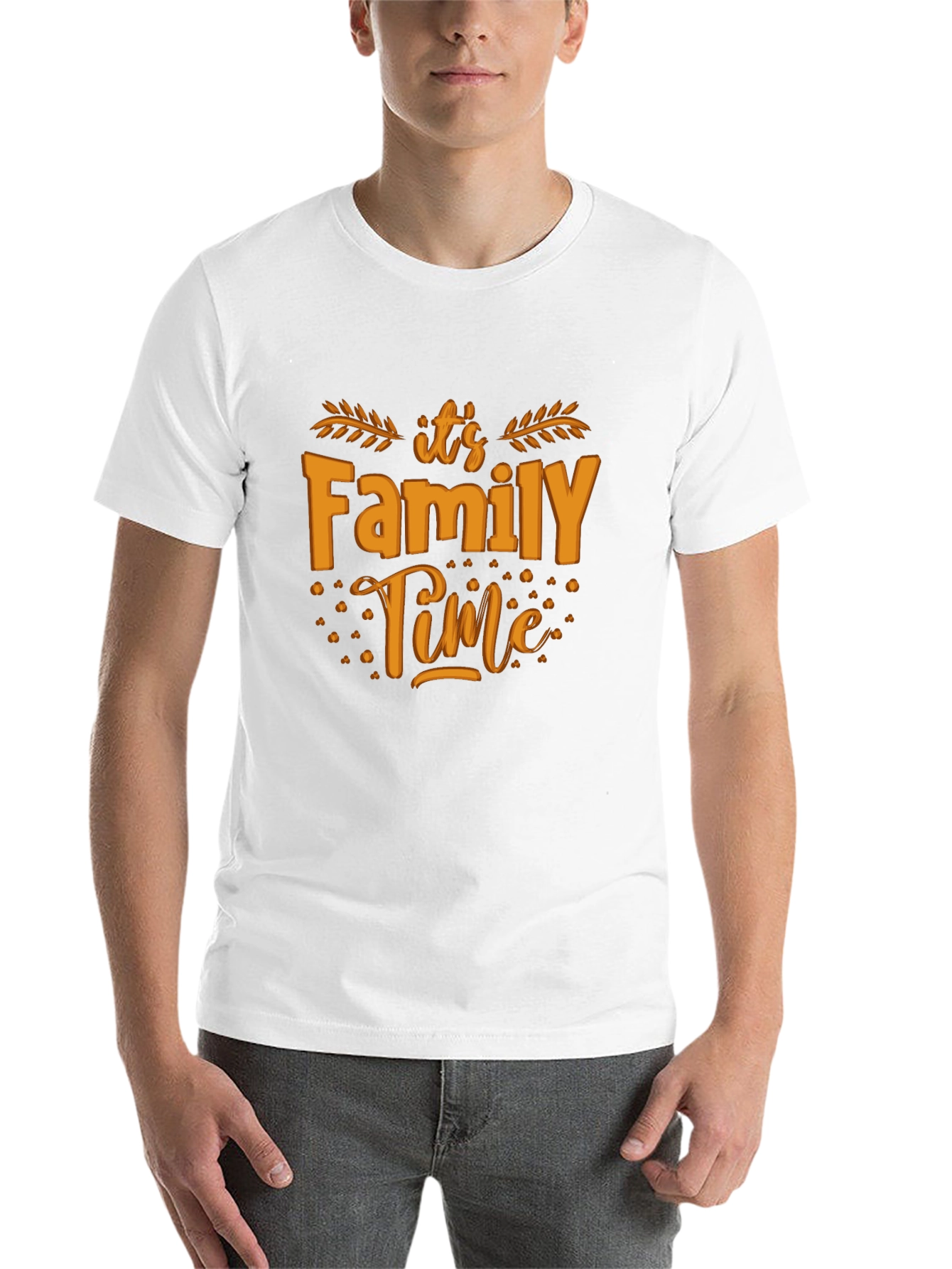 Black Family Time Black T-Shirt view 14