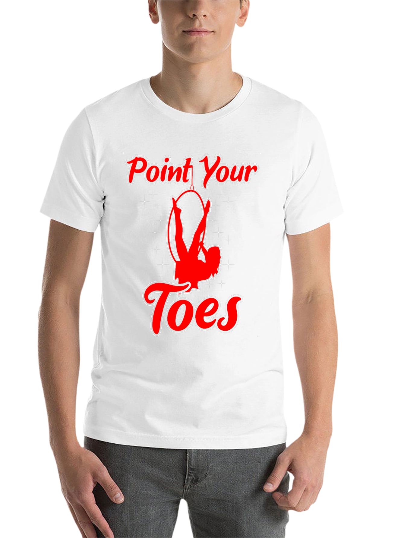 Point Your Toes Aerial Lyra T-Shirt - 14