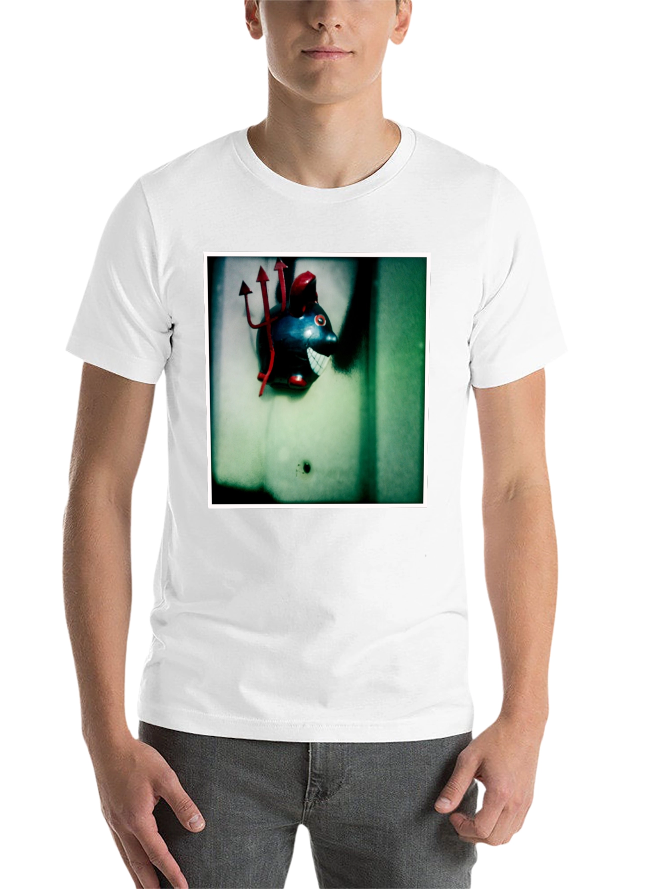 Black Devil Pig T-Shirt view 14