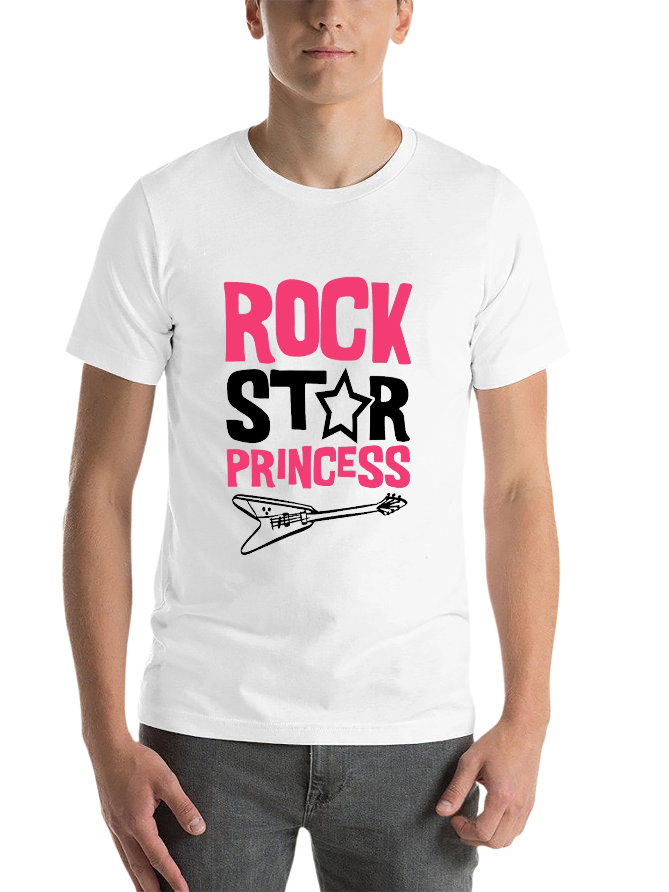 Black Rock Star Princess Graphic T-Shirt view 14