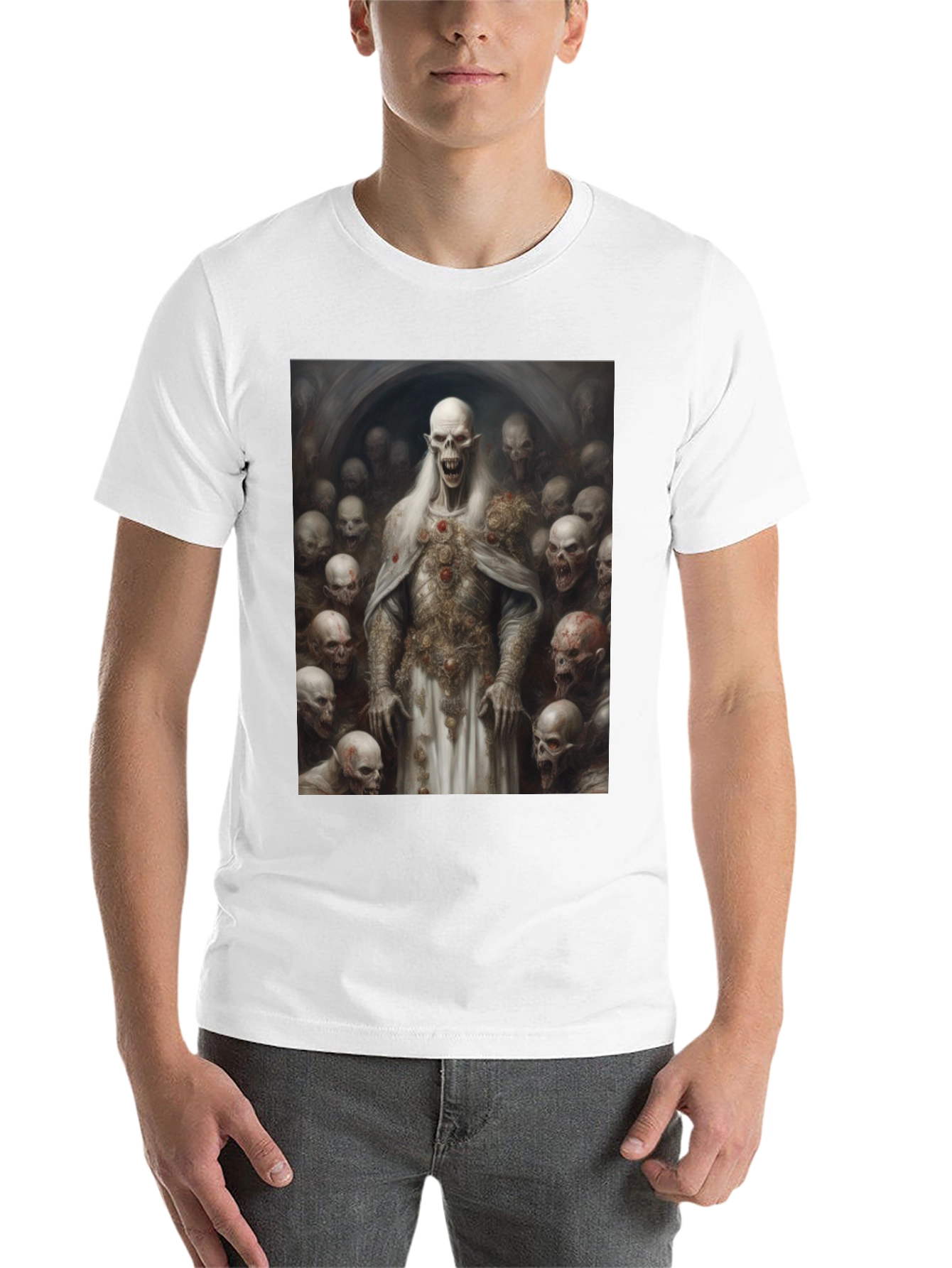 Black Undead King T-Shirt view 14