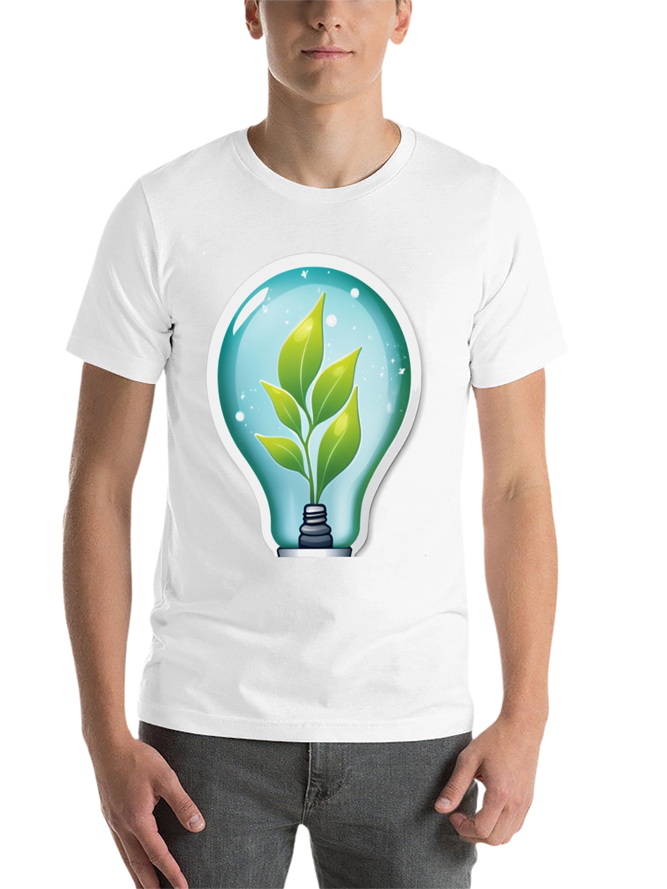 Eco-Friendly Bulb T-Shirt - 14